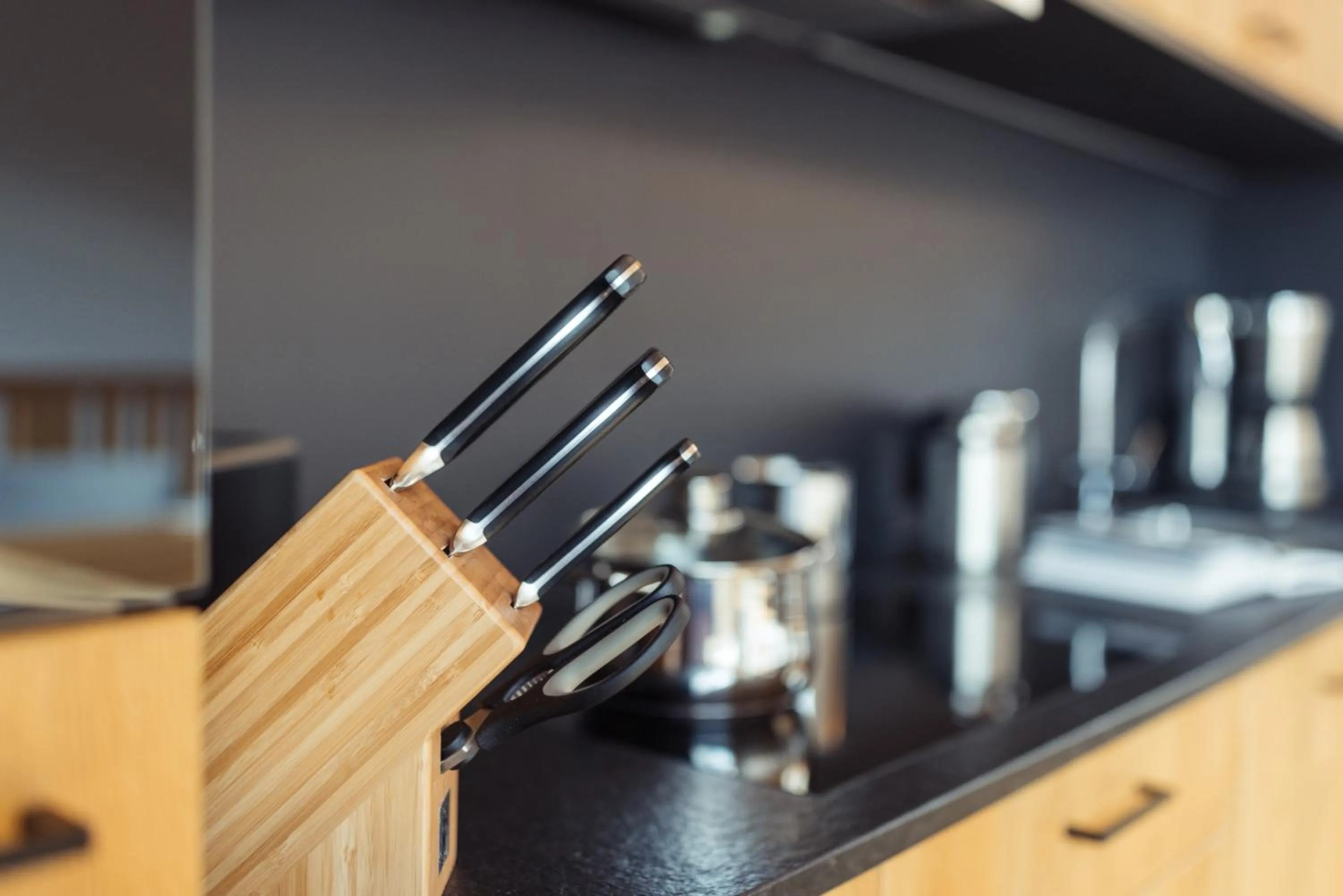 Kitchen or kitchenette in All-Suite Resort Fieberbrunn inkl Aubad-Eintritt