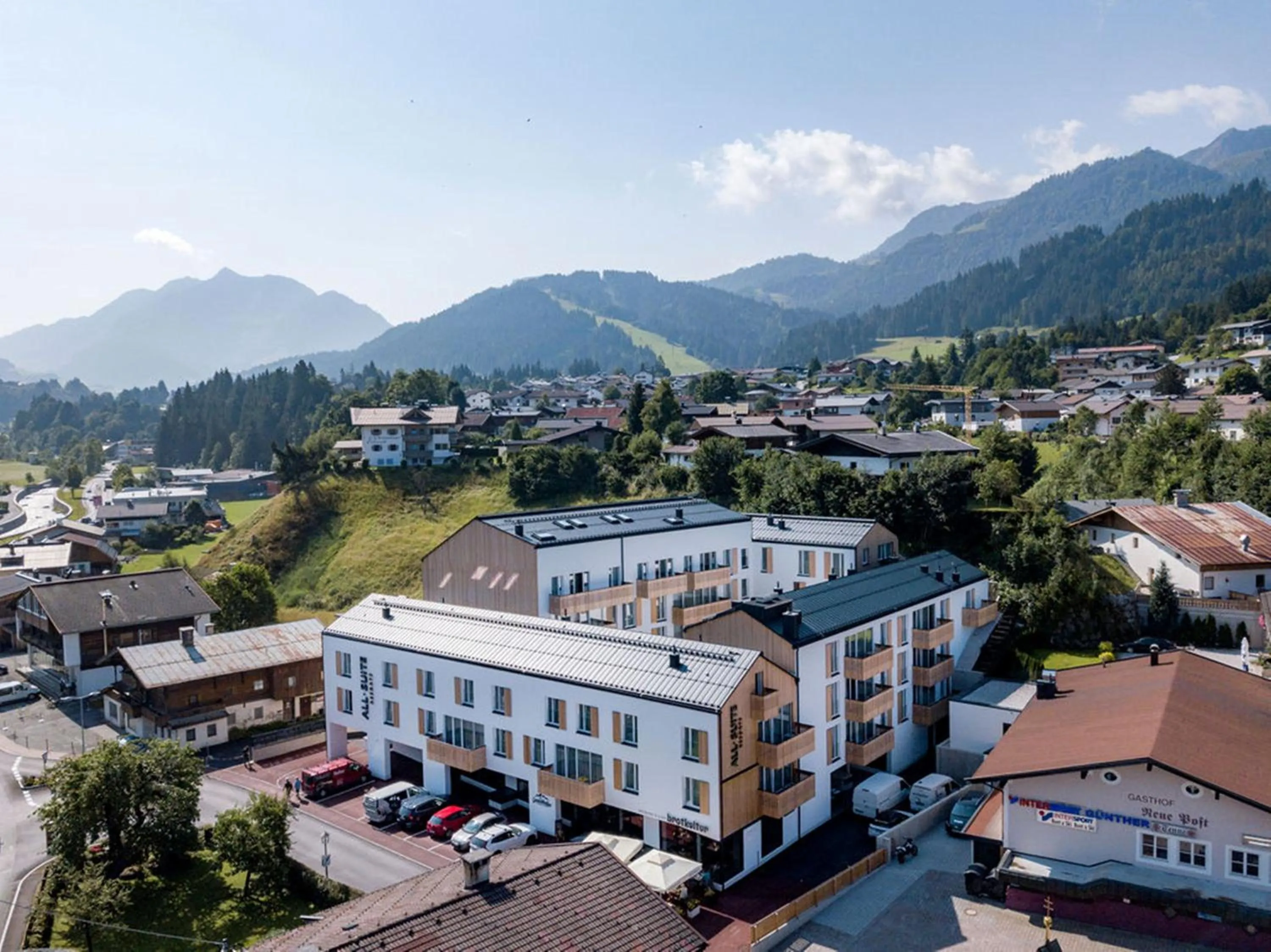 Property building in All-Suite Resort Fieberbrunn inkl Aubad-Eintritt