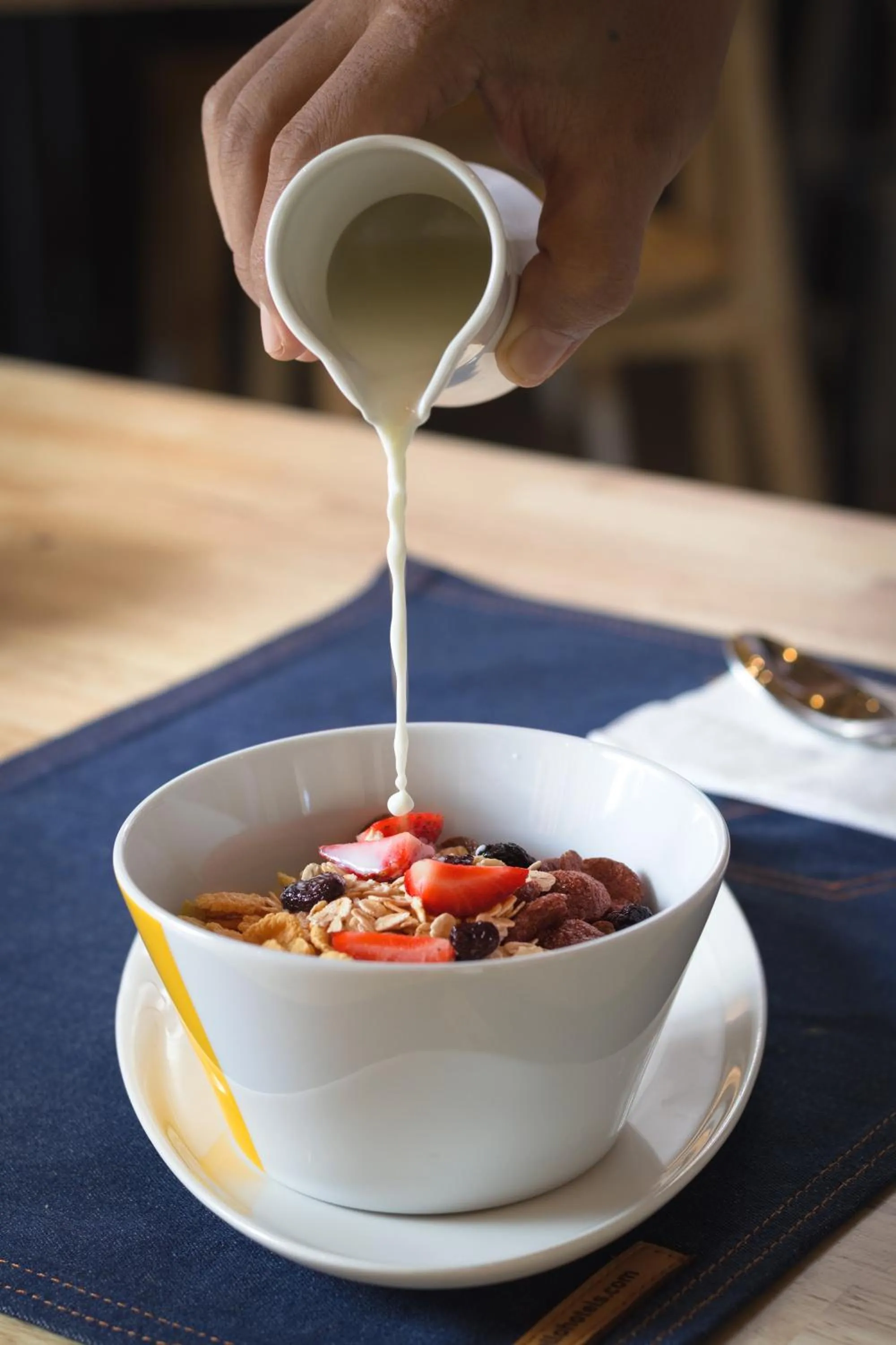 Food close-up in YELLO Hotel Kuta Beachwalk Bali