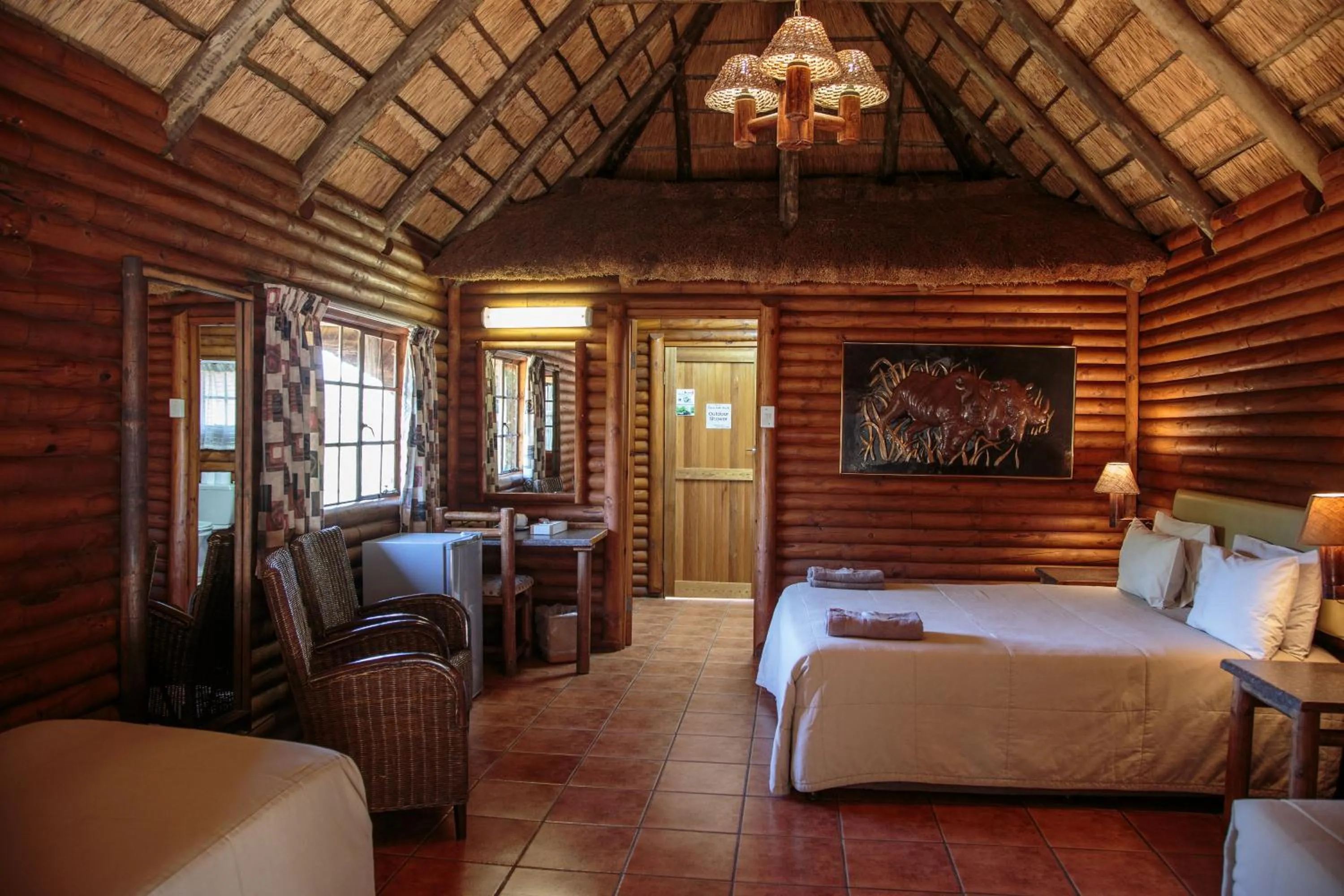 Bedroom, Bed in Kwalata Game Lodge