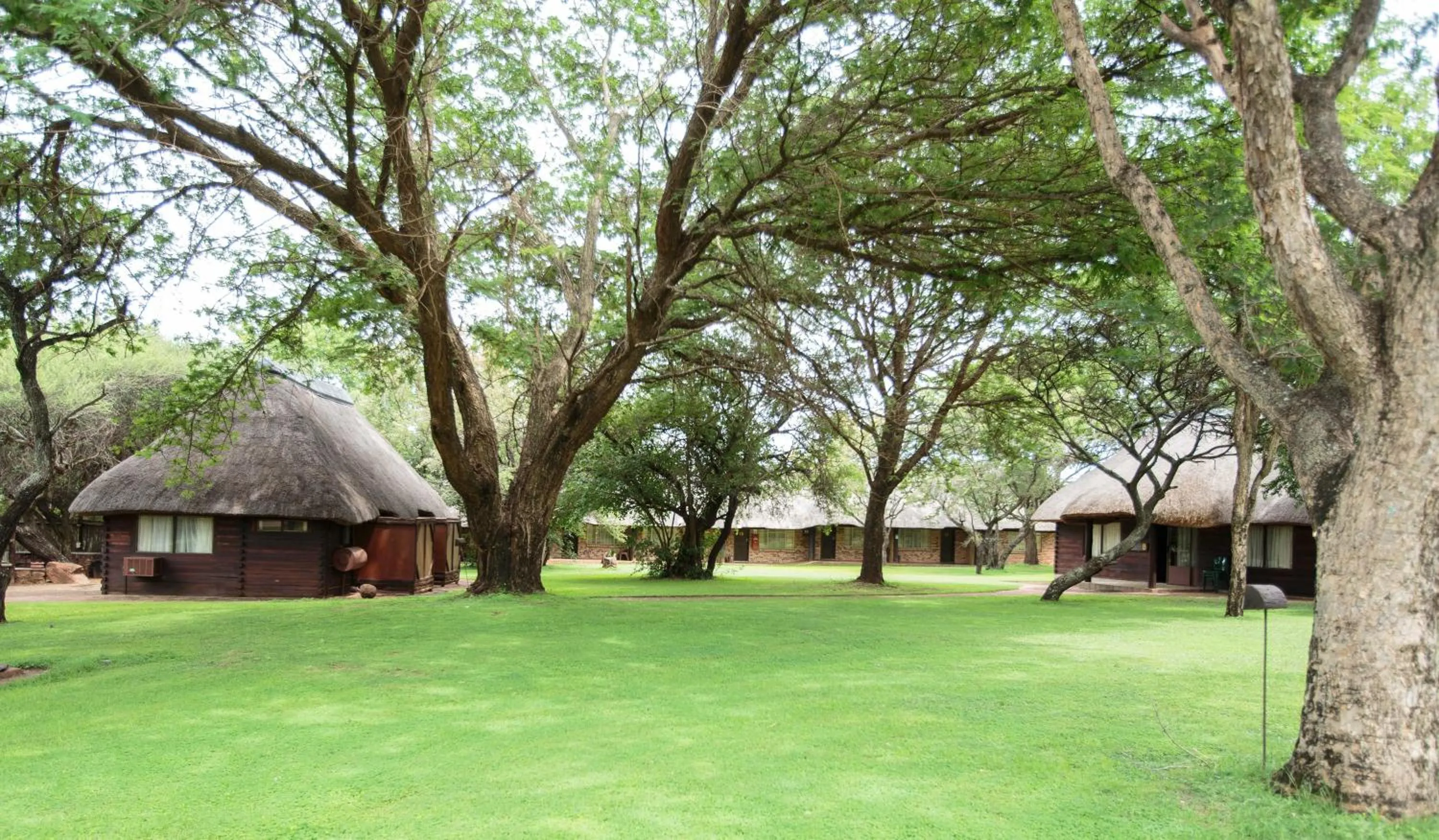 Garden view in Kwalata Game Lodge