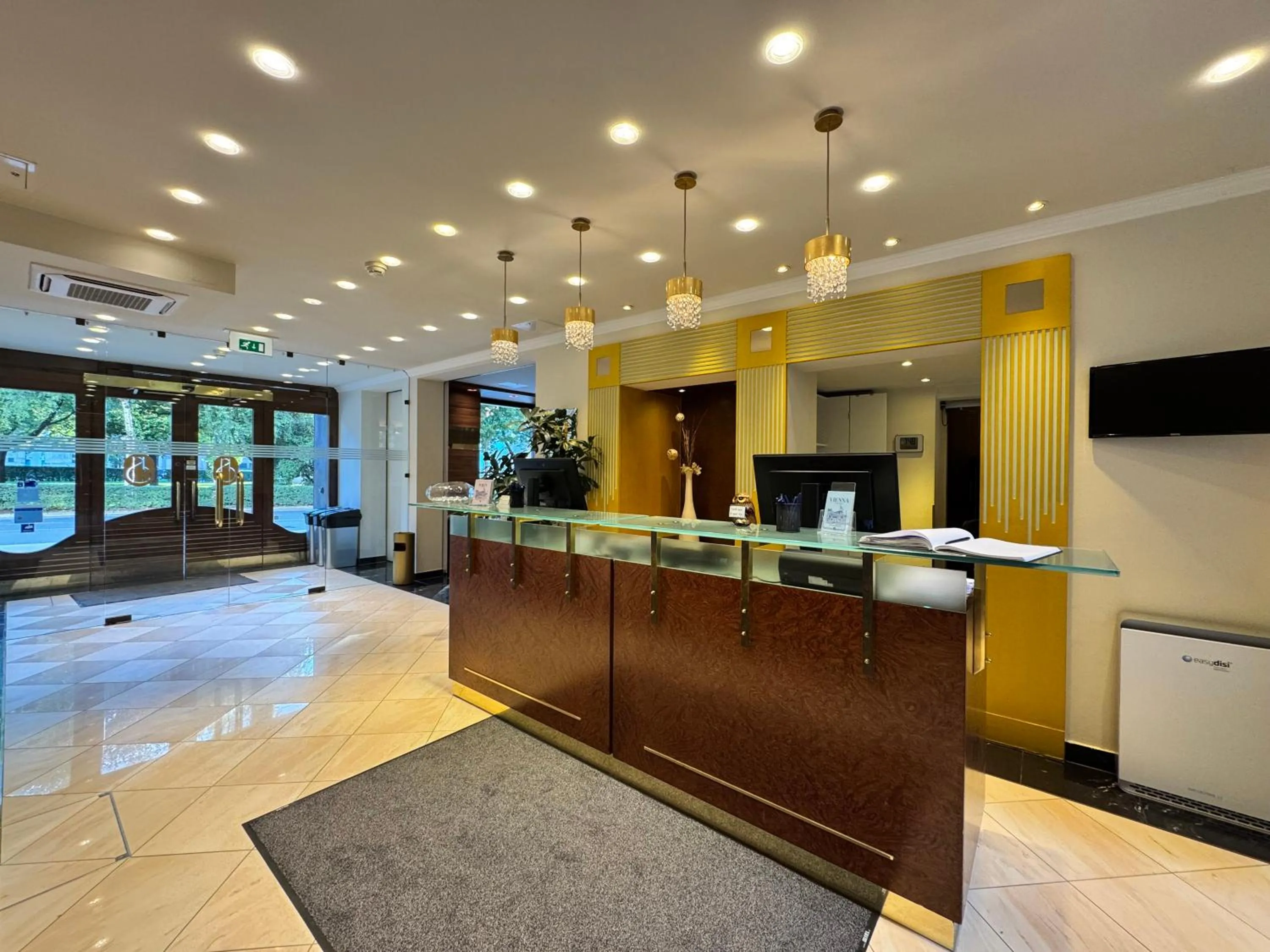 Lobby or reception in Hotel Secession an der Oper