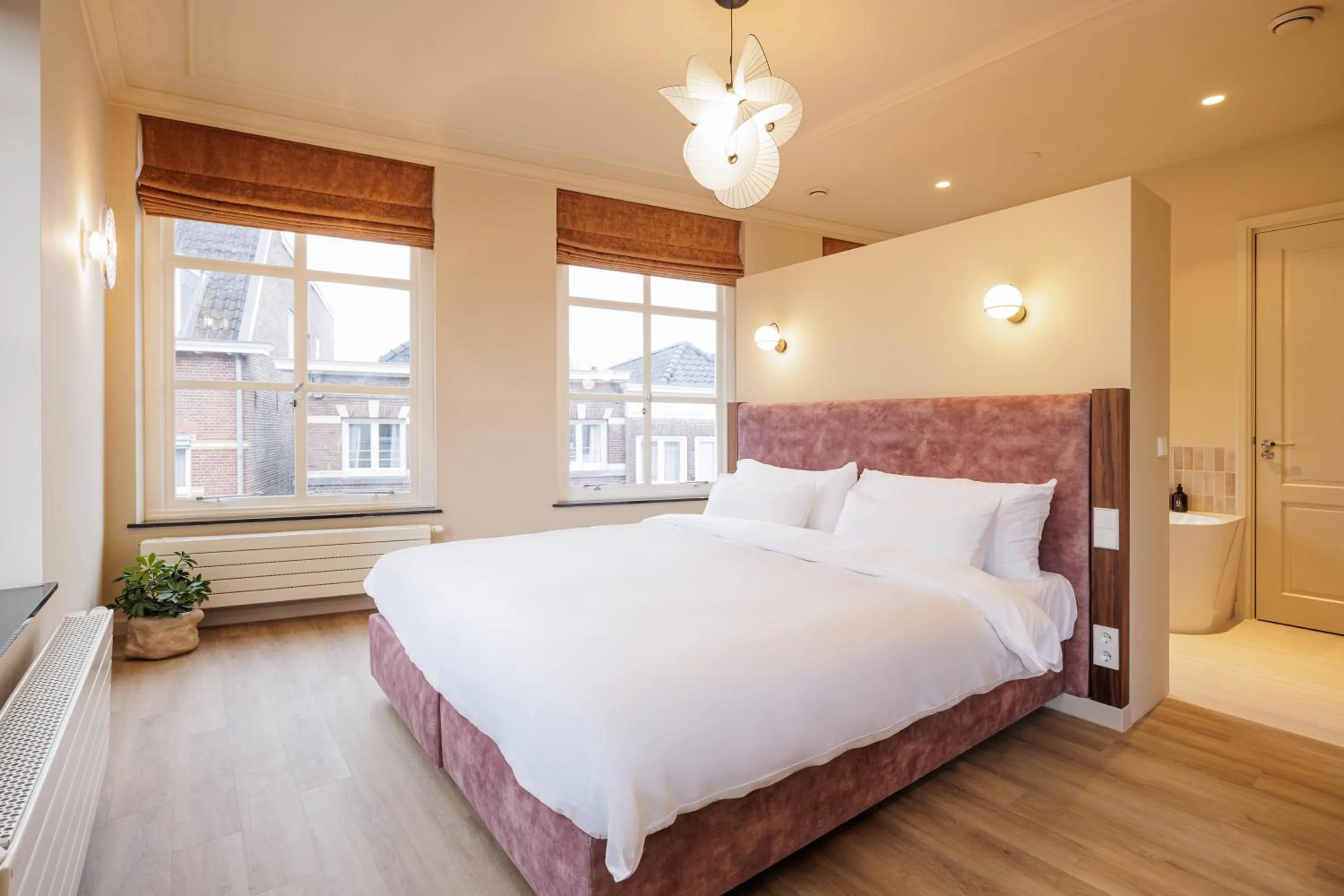 Bed in Boutique Hotel Jeroen