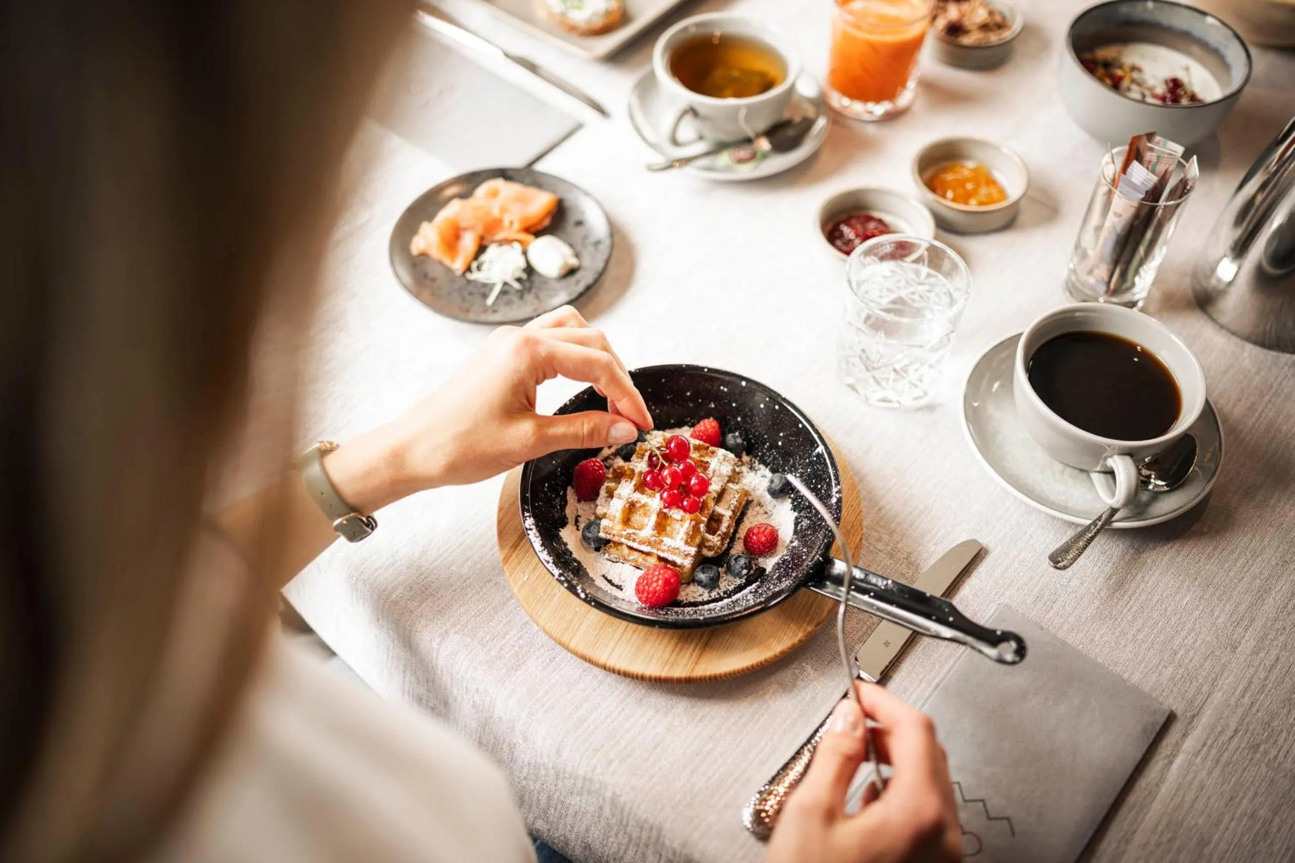 Restaurant/places to eat in Hotel Wagnerhof