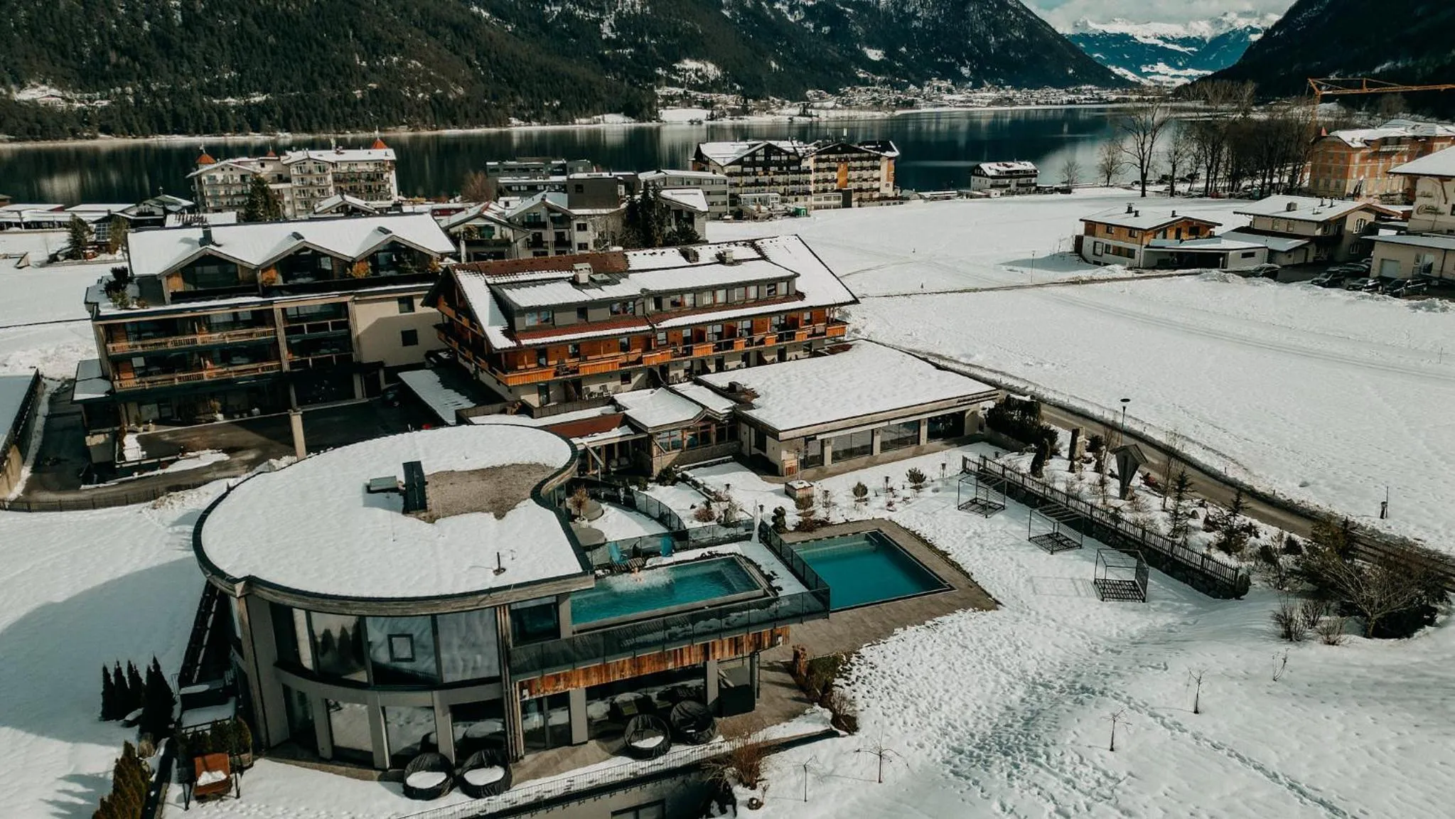 Swimming pool in Hotel Wagnerhof
