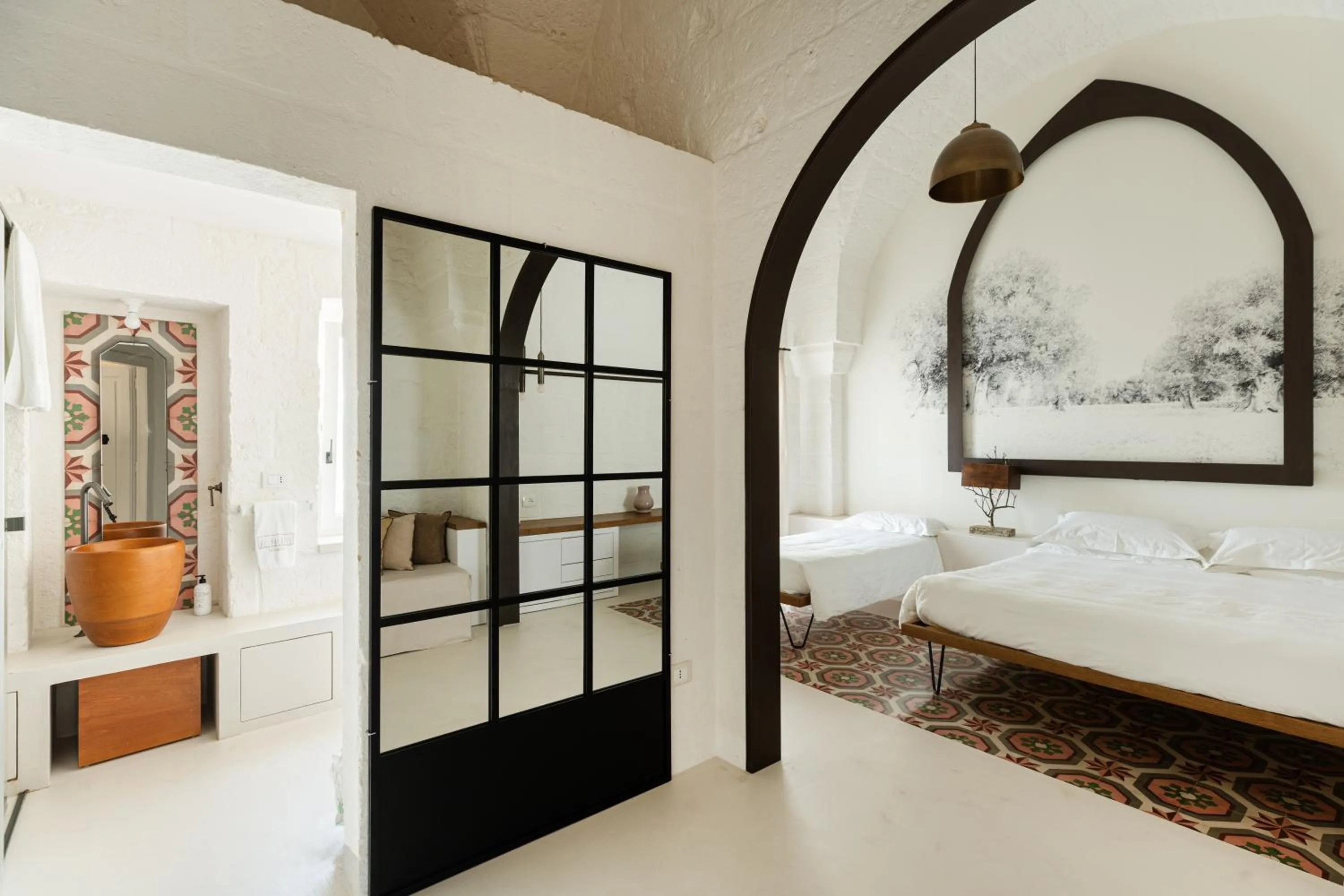 Bedroom, Bed in AL PALAZZO La Dimora by Apulia Hospitality