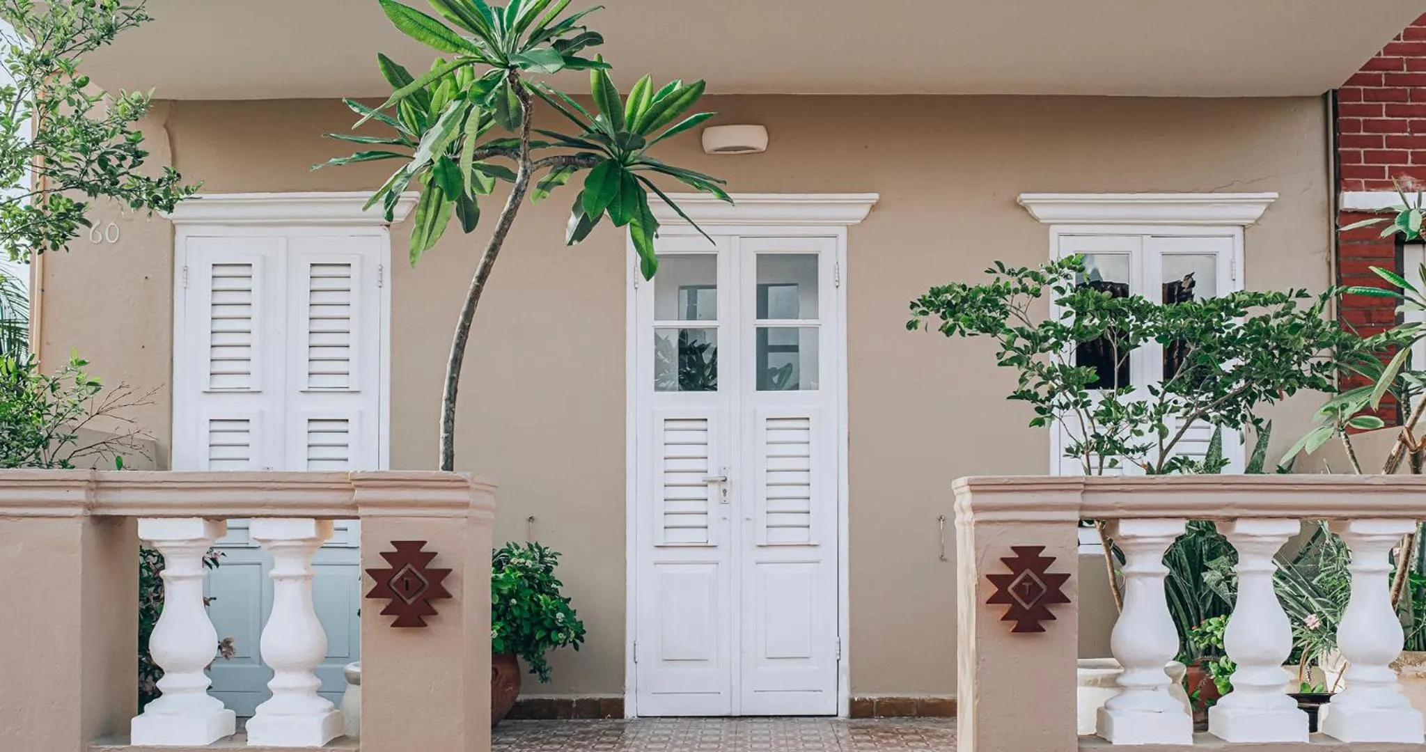 Facade/entrance in Terra Boutique Hotel Curaçao