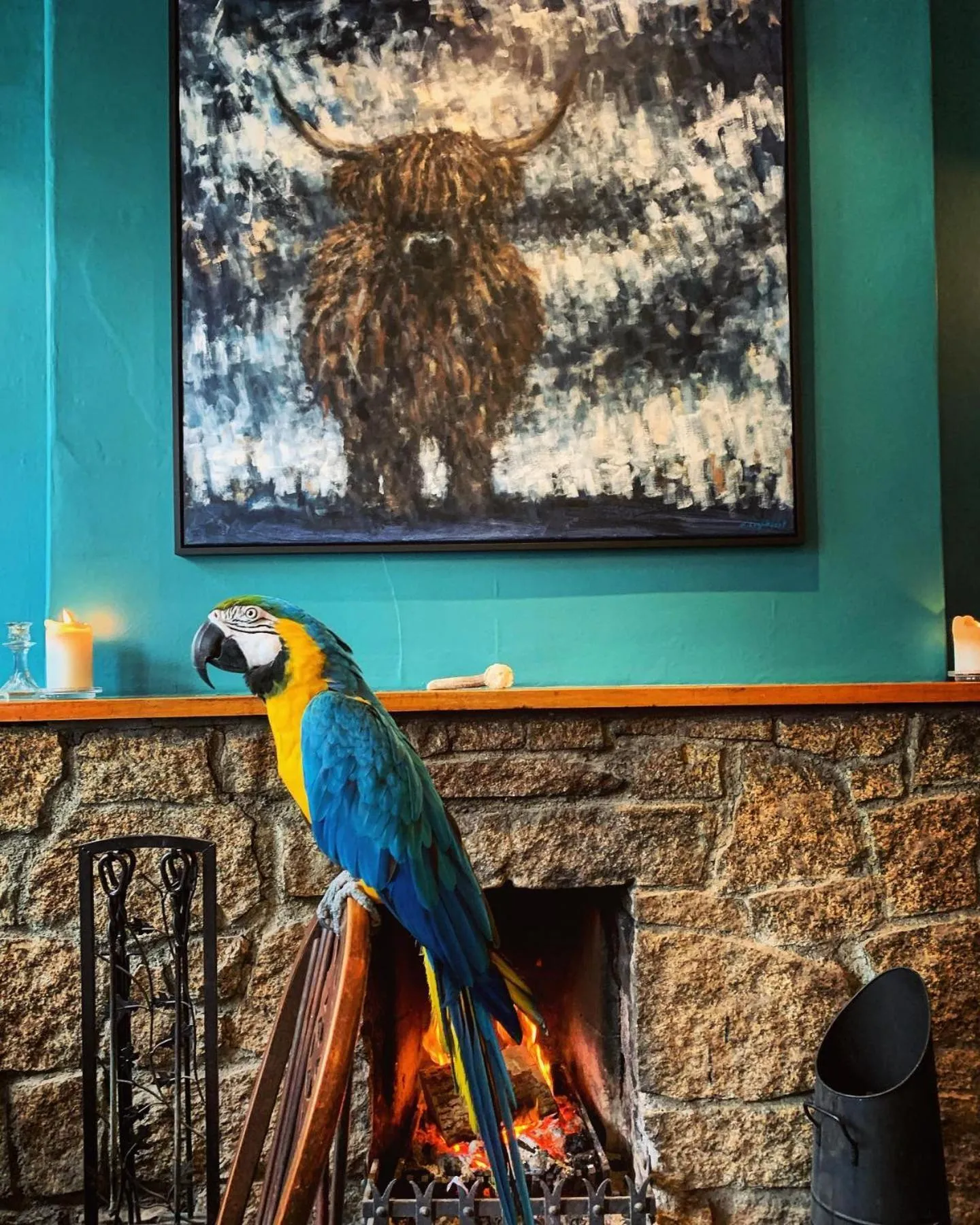 Decorative detail in The Tors