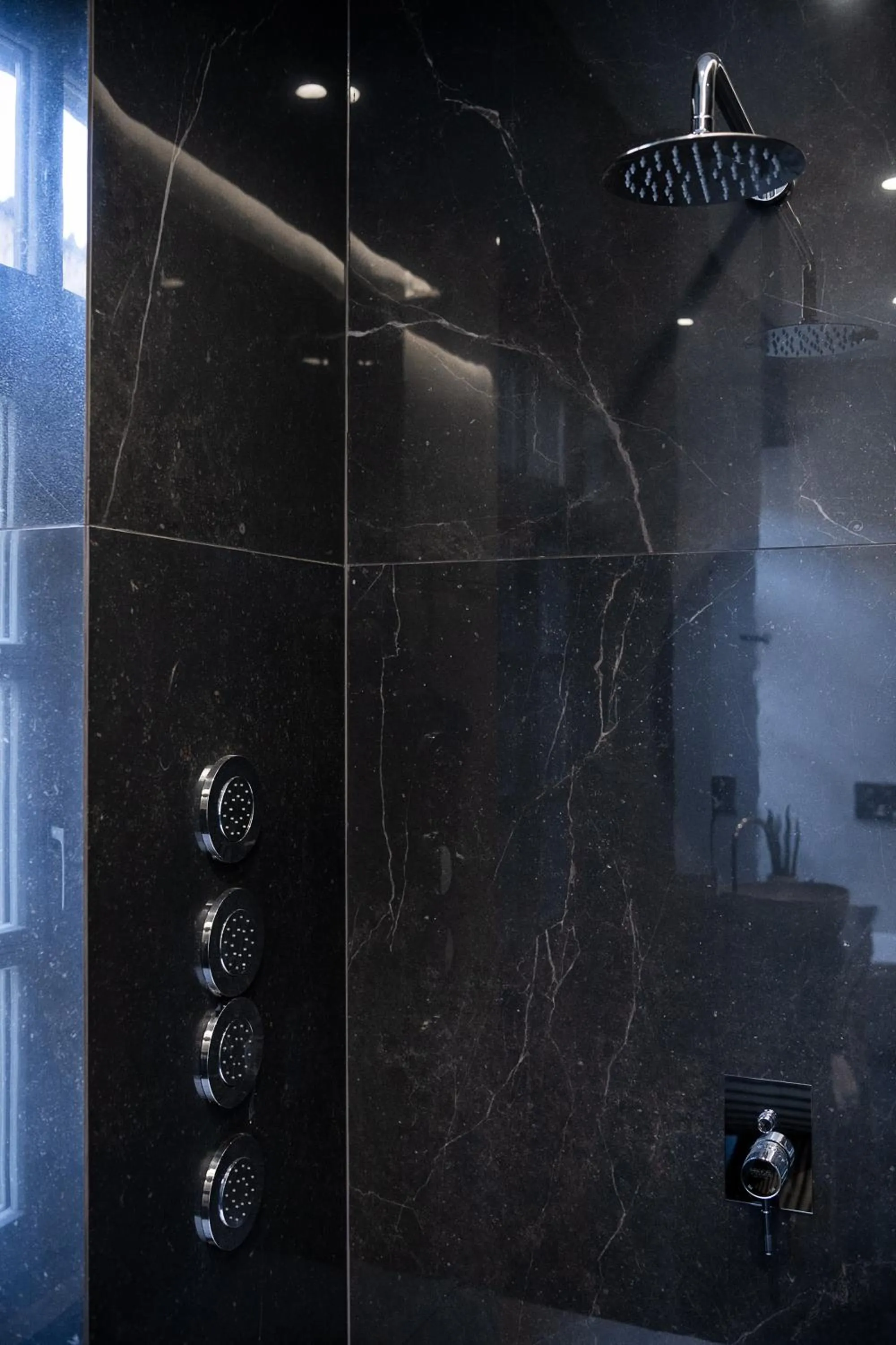 Shower in Malmo Historic Hotel