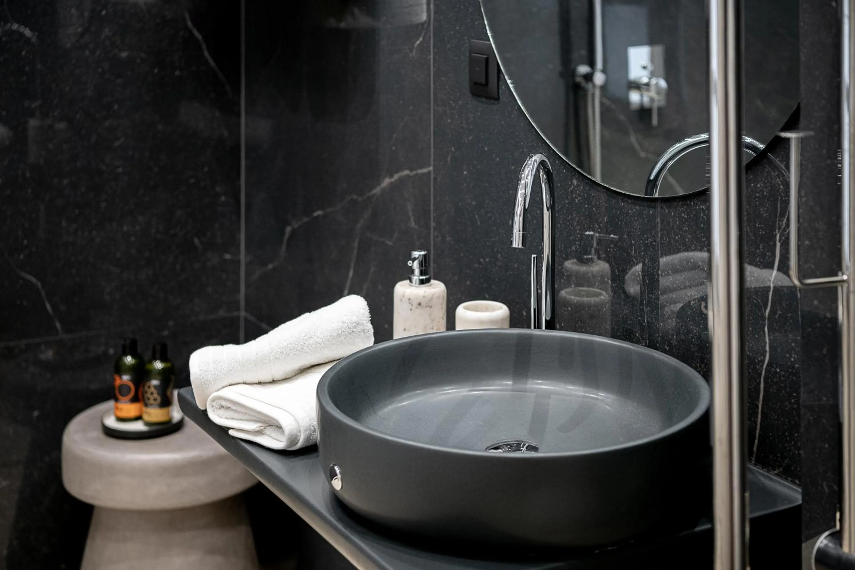 Bathroom in Malmo Historic Hotel