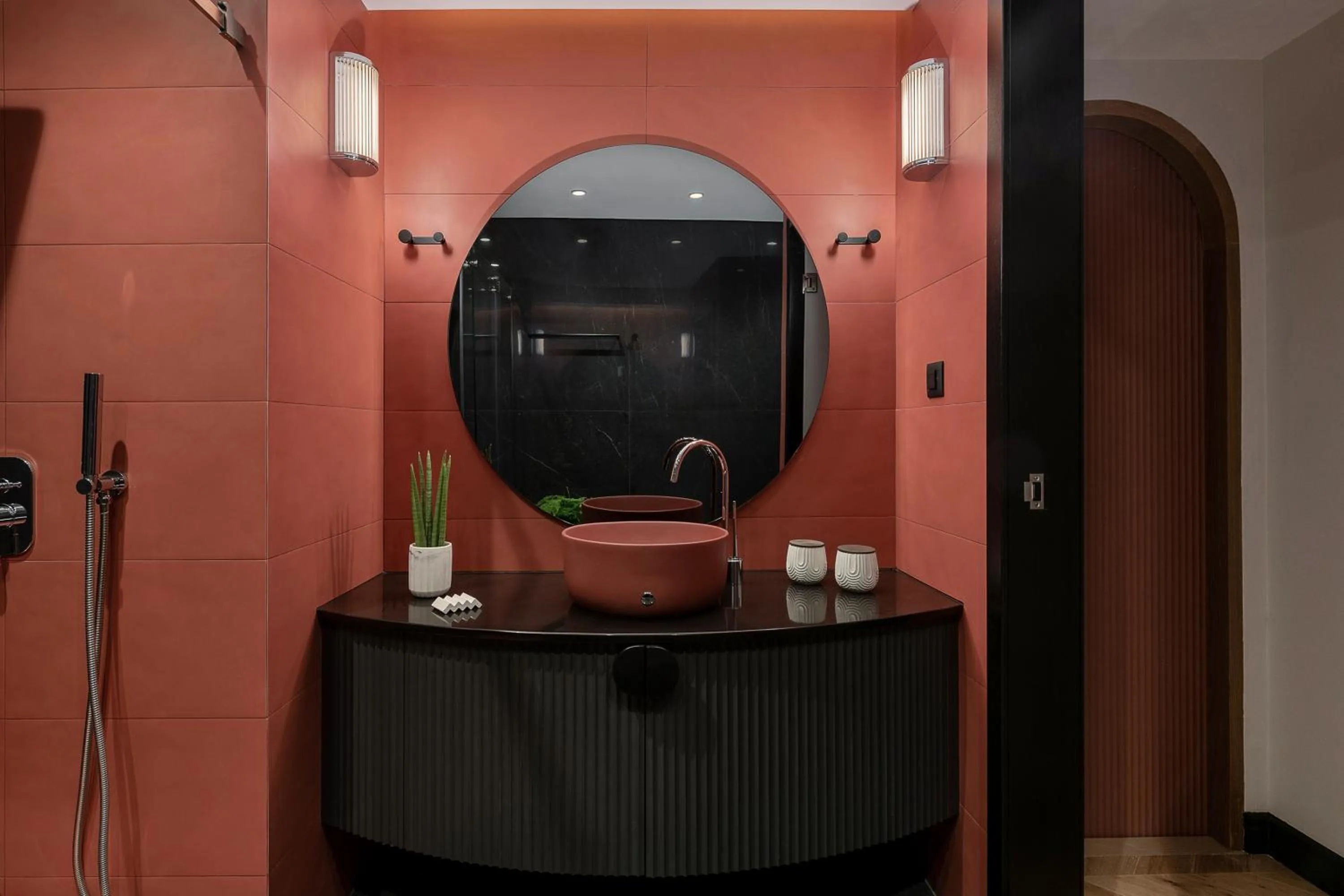 Bathroom in Malmo Historic Hotel