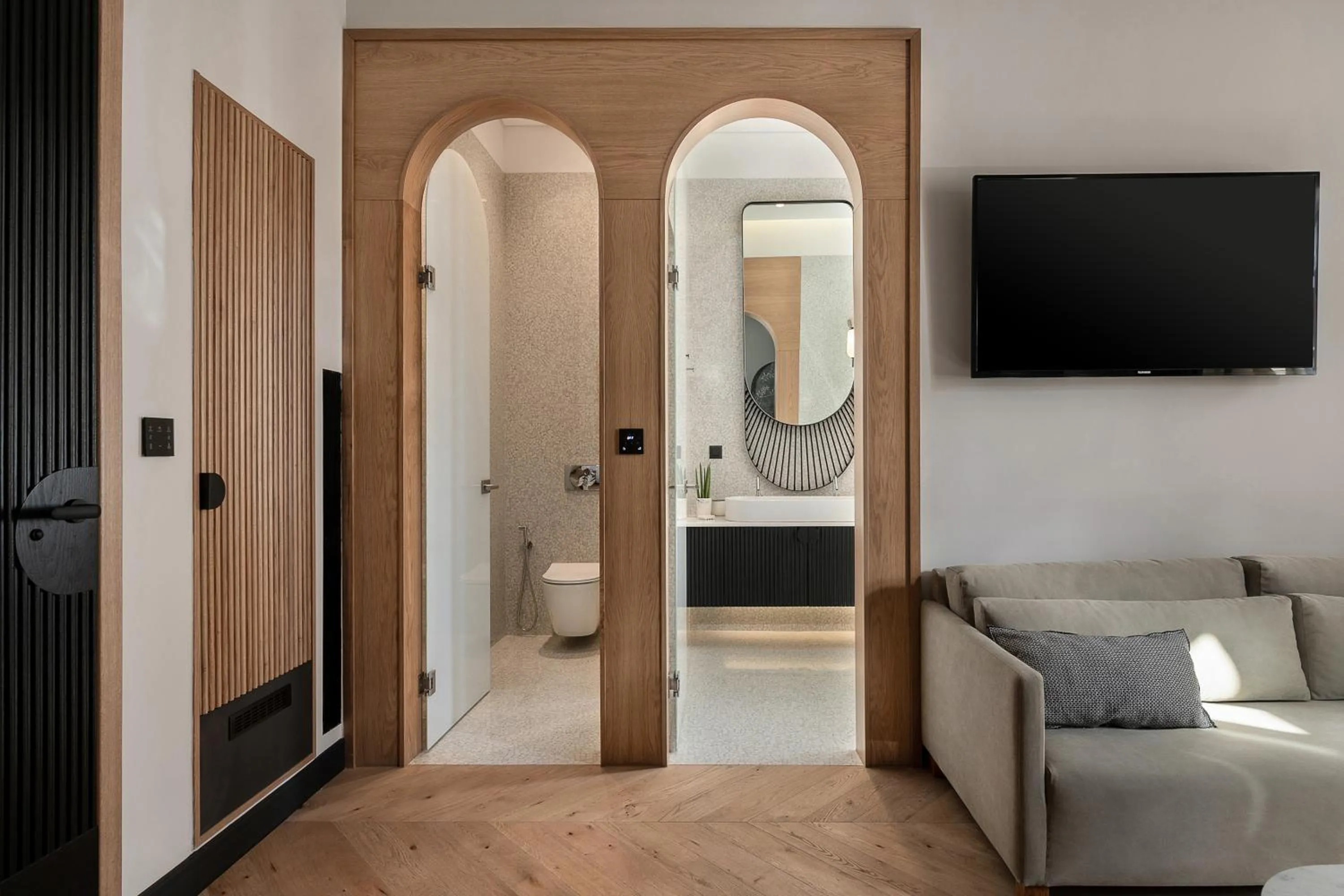 Toilet in Malmo Historic Hotel