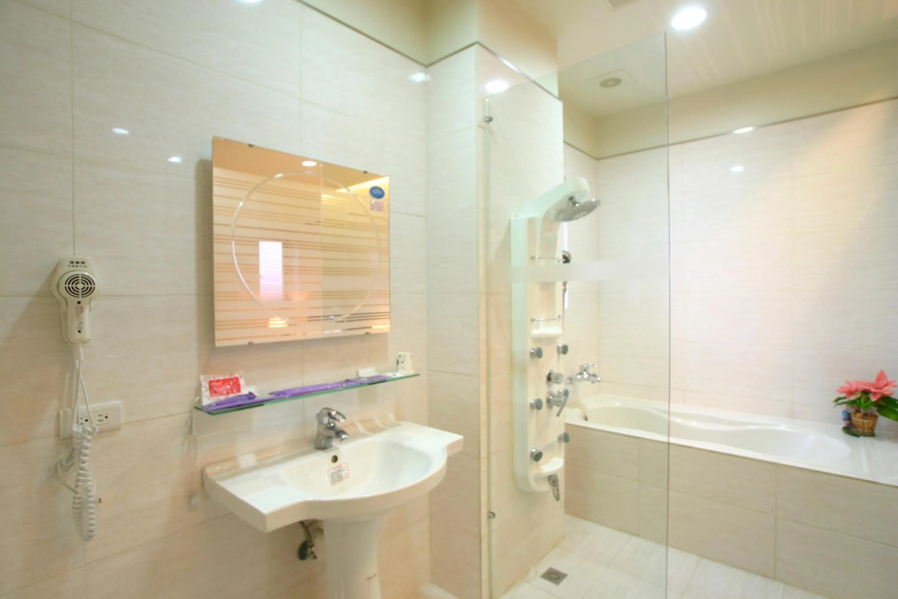 Bathroom in King Town Hotel