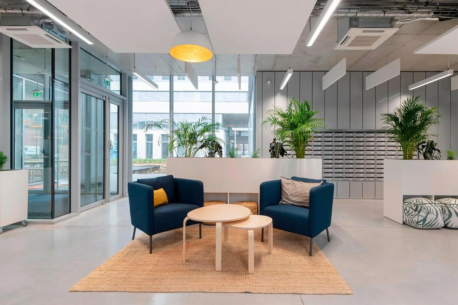 Lobby or reception in Student Factory Lille Euratechnologies