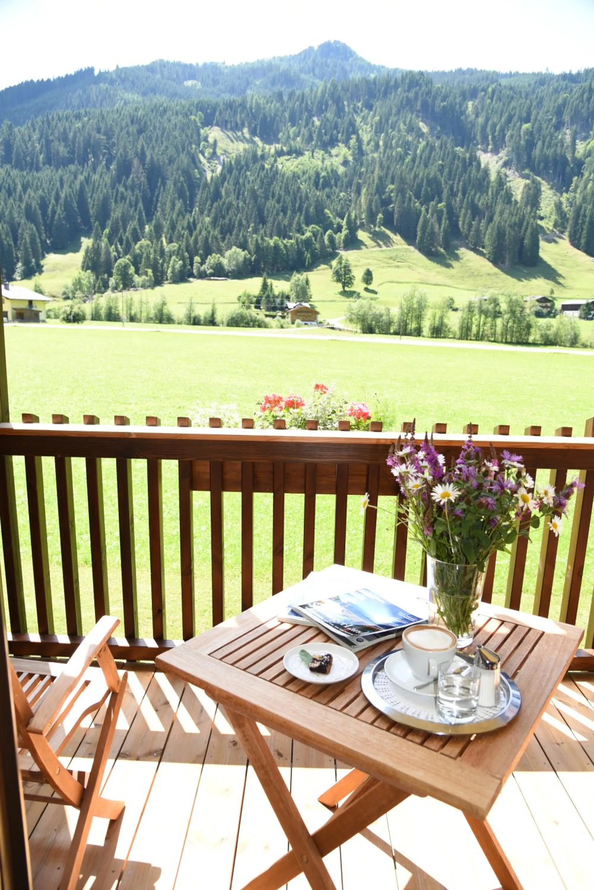 Natural landscape in Hotel LÄRCHENHOF