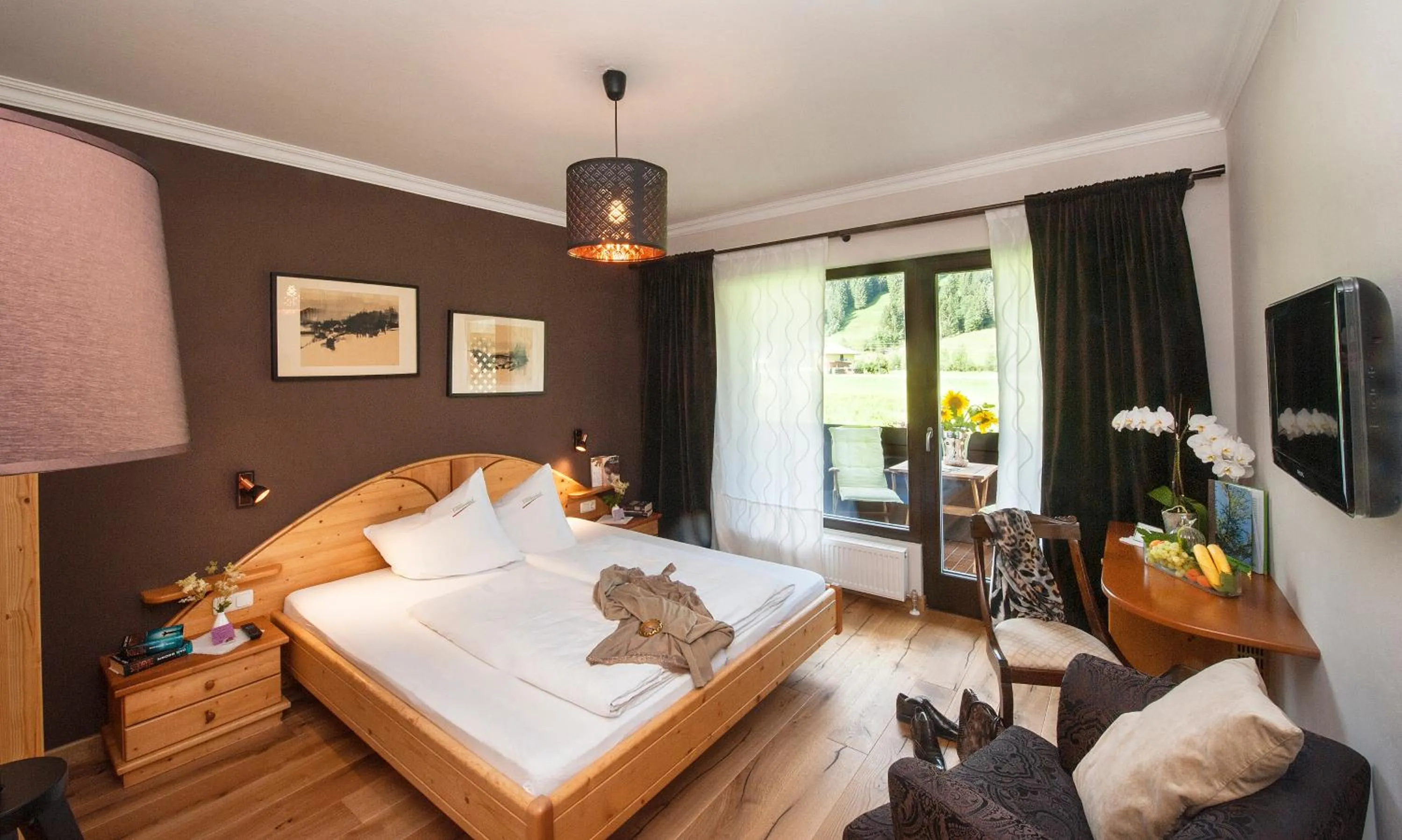 Bed in Hotel LÄRCHENHOF