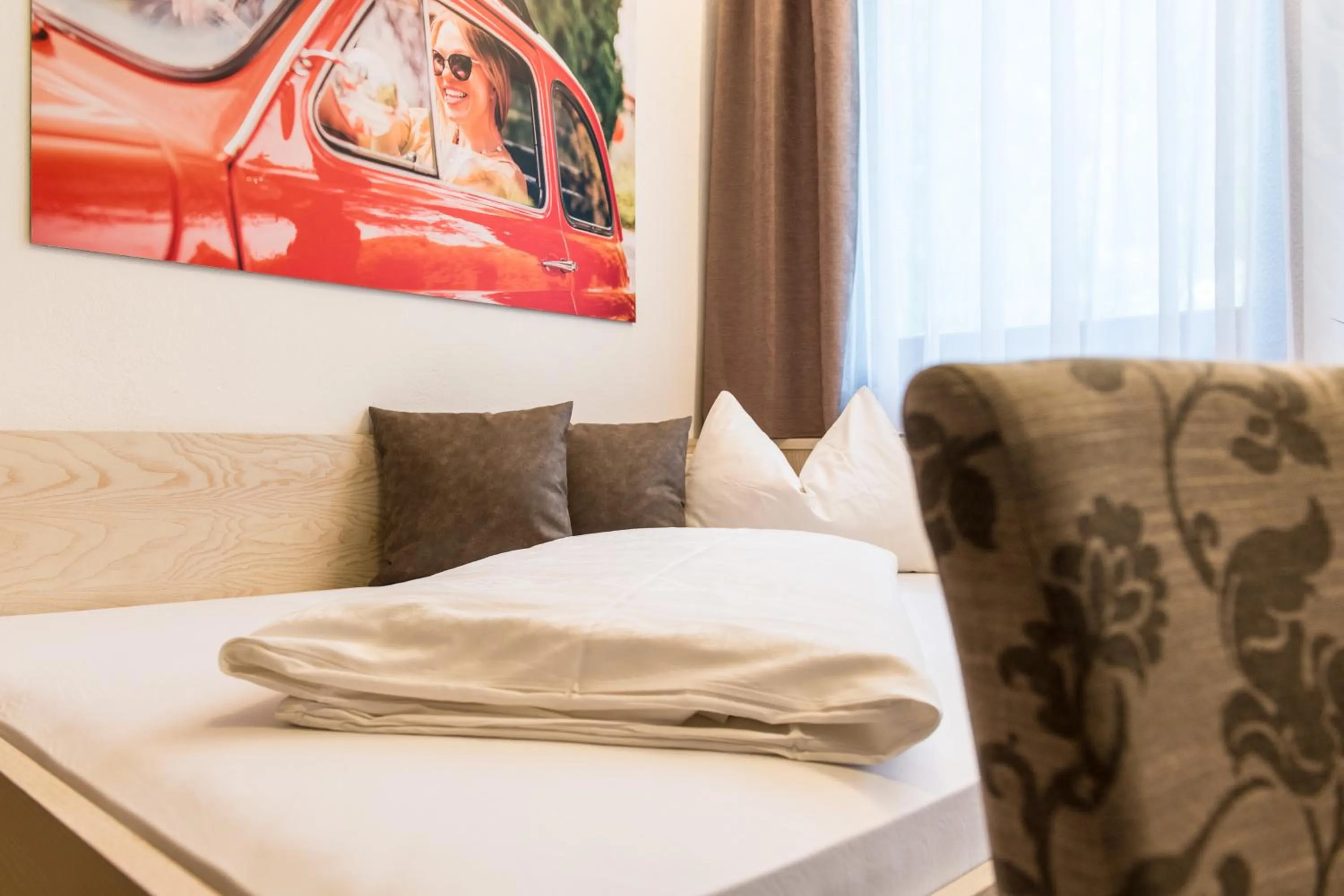 Bed in Hotel Sigmunderhof