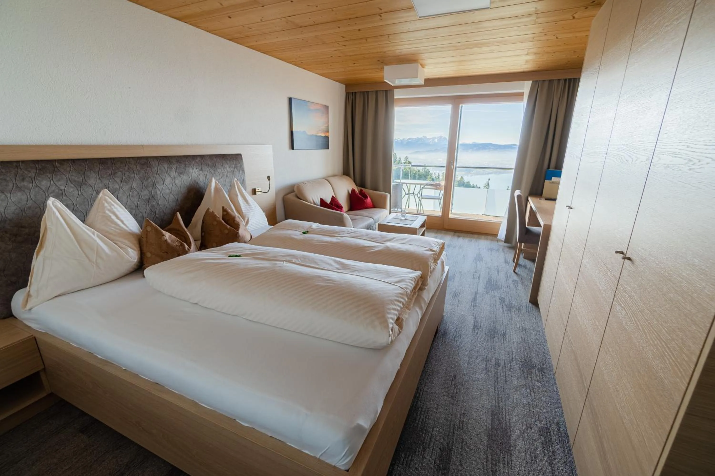 Double Room with Lake View - single occupancy in Hotel Schönblick