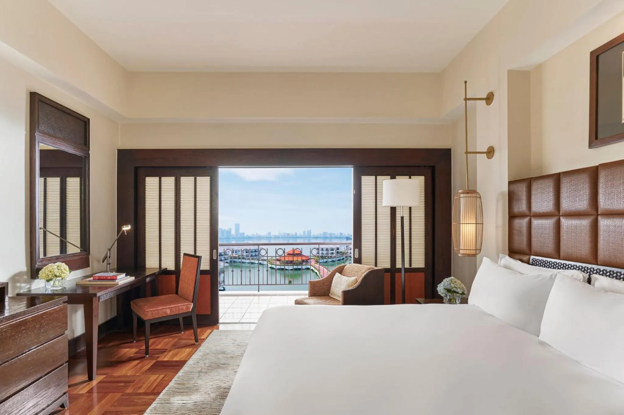 Photo of the whole room, Bed in InterContinental Hanoi Westlake by IHG