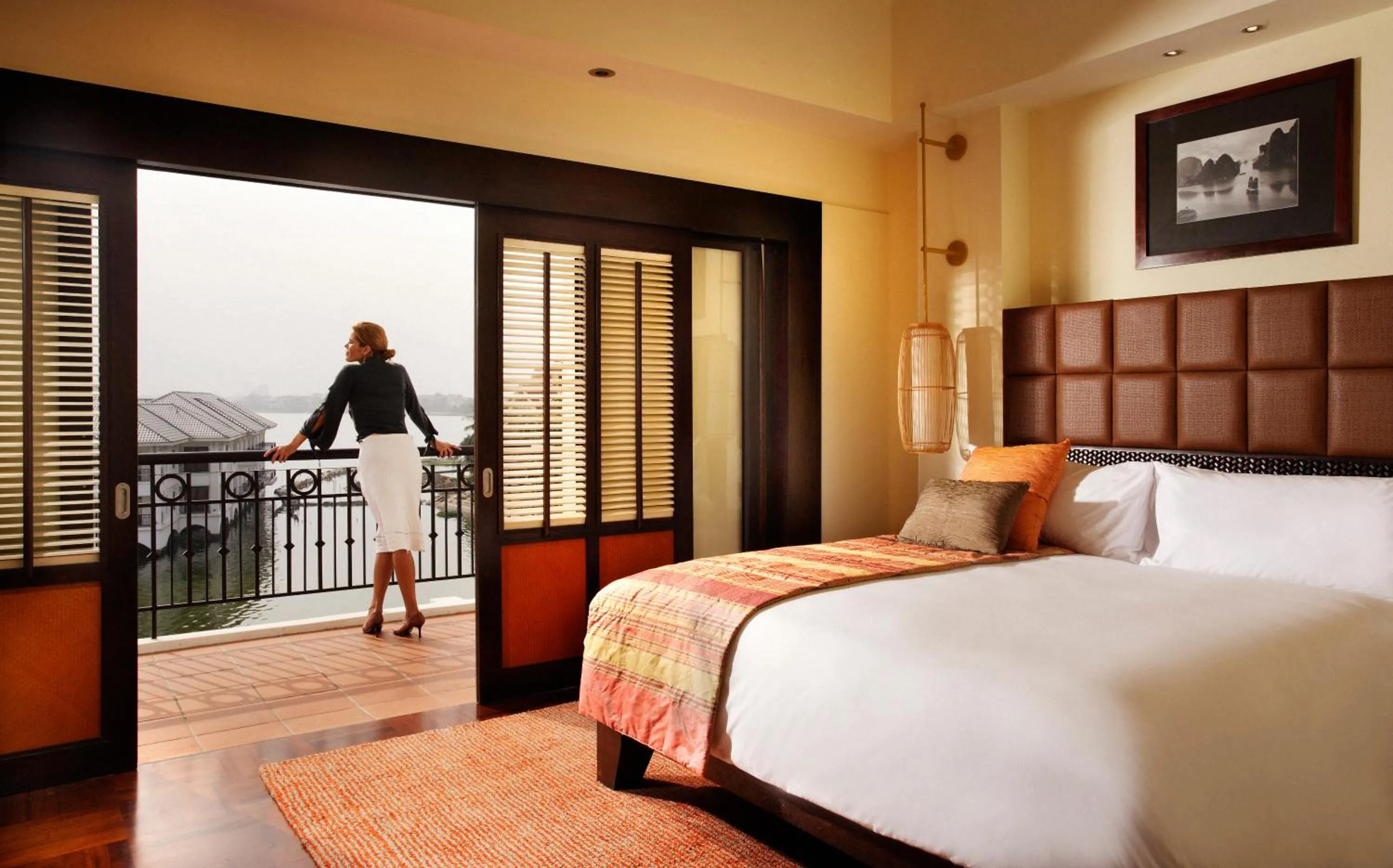 Bed in InterContinental Hanoi Westlake by IHG