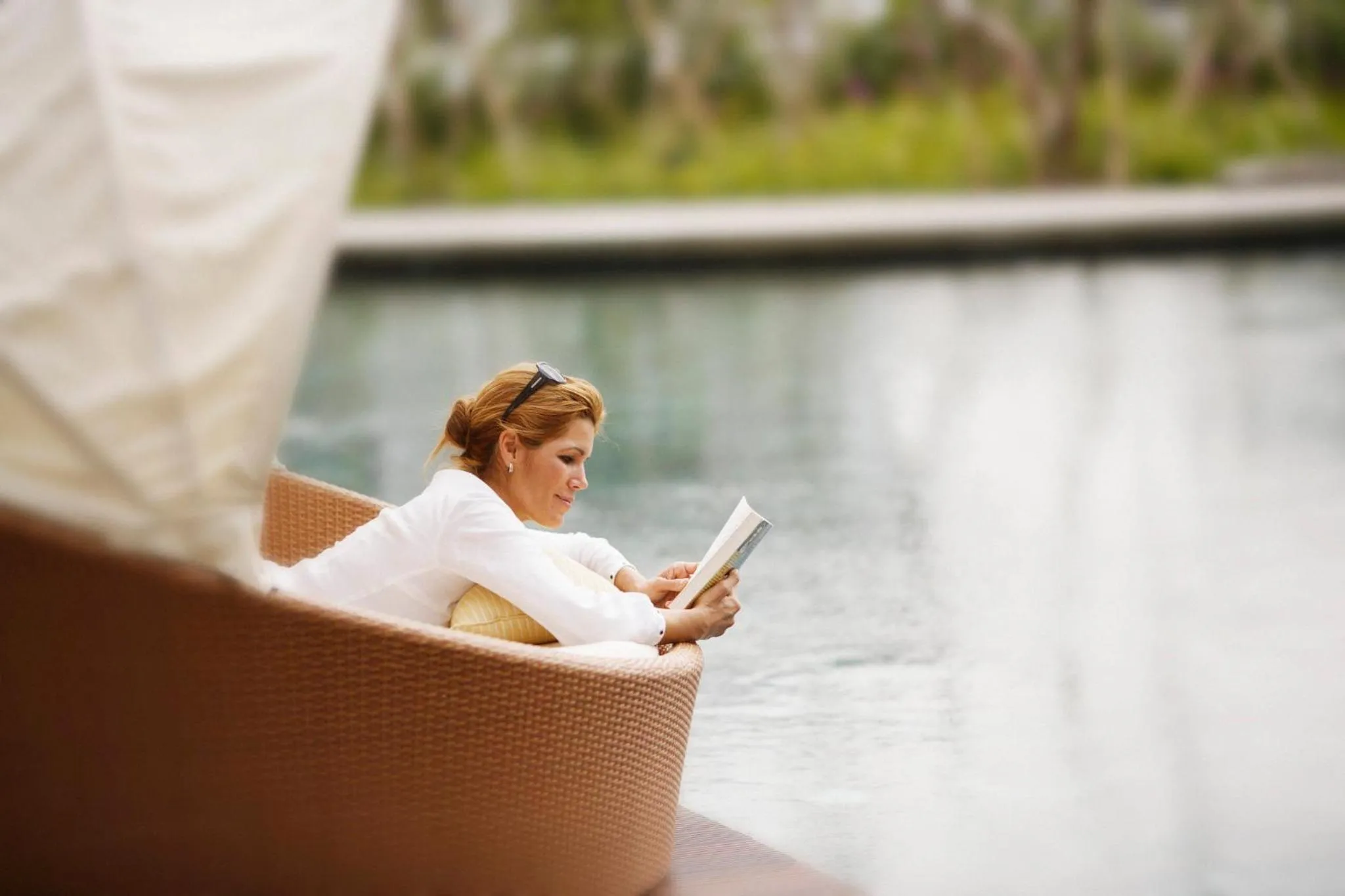 Swimming pool in InterContinental Hanoi Westlake by IHG