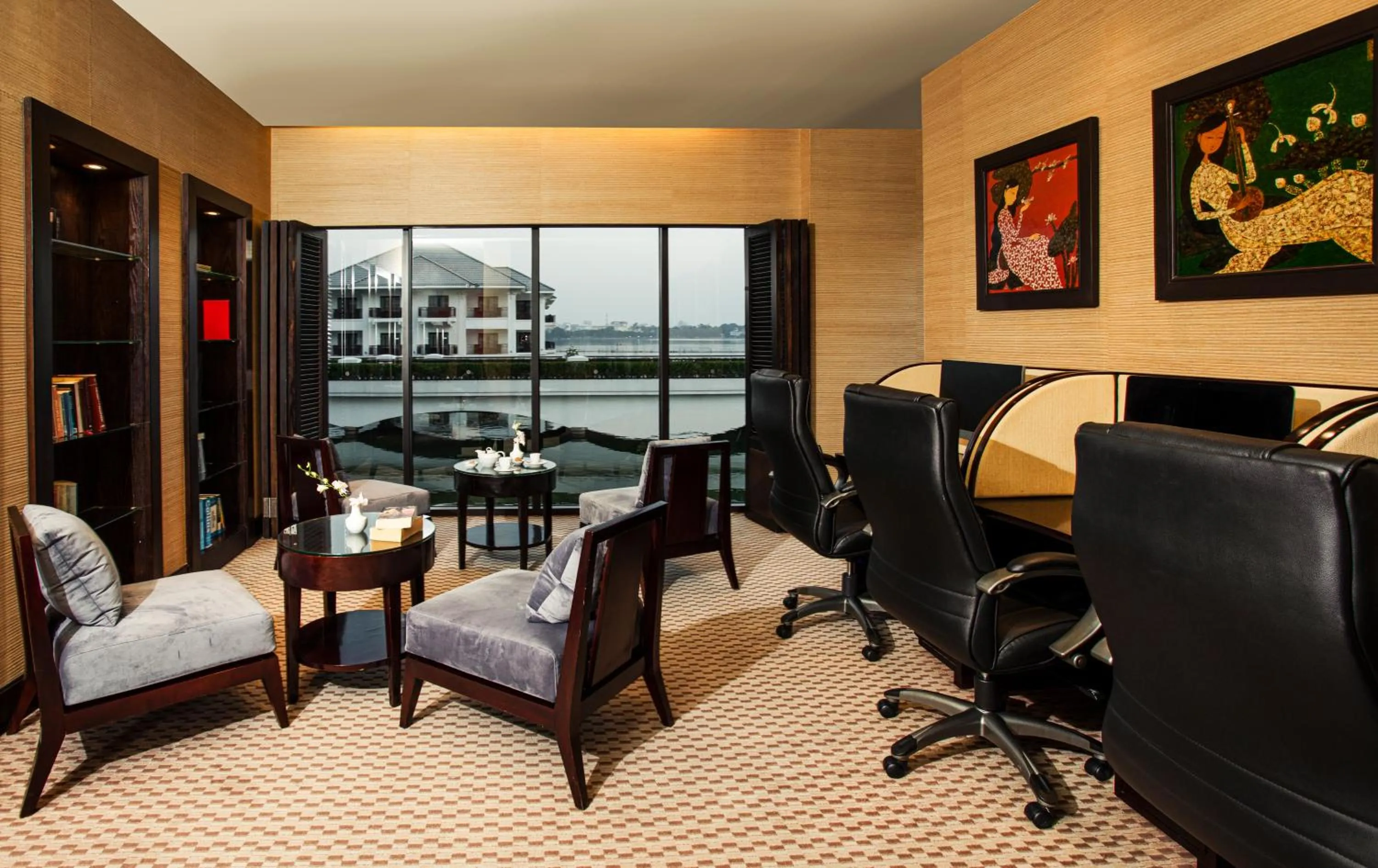 Lounge or bar in InterContinental Hanoi Westlake by IHG