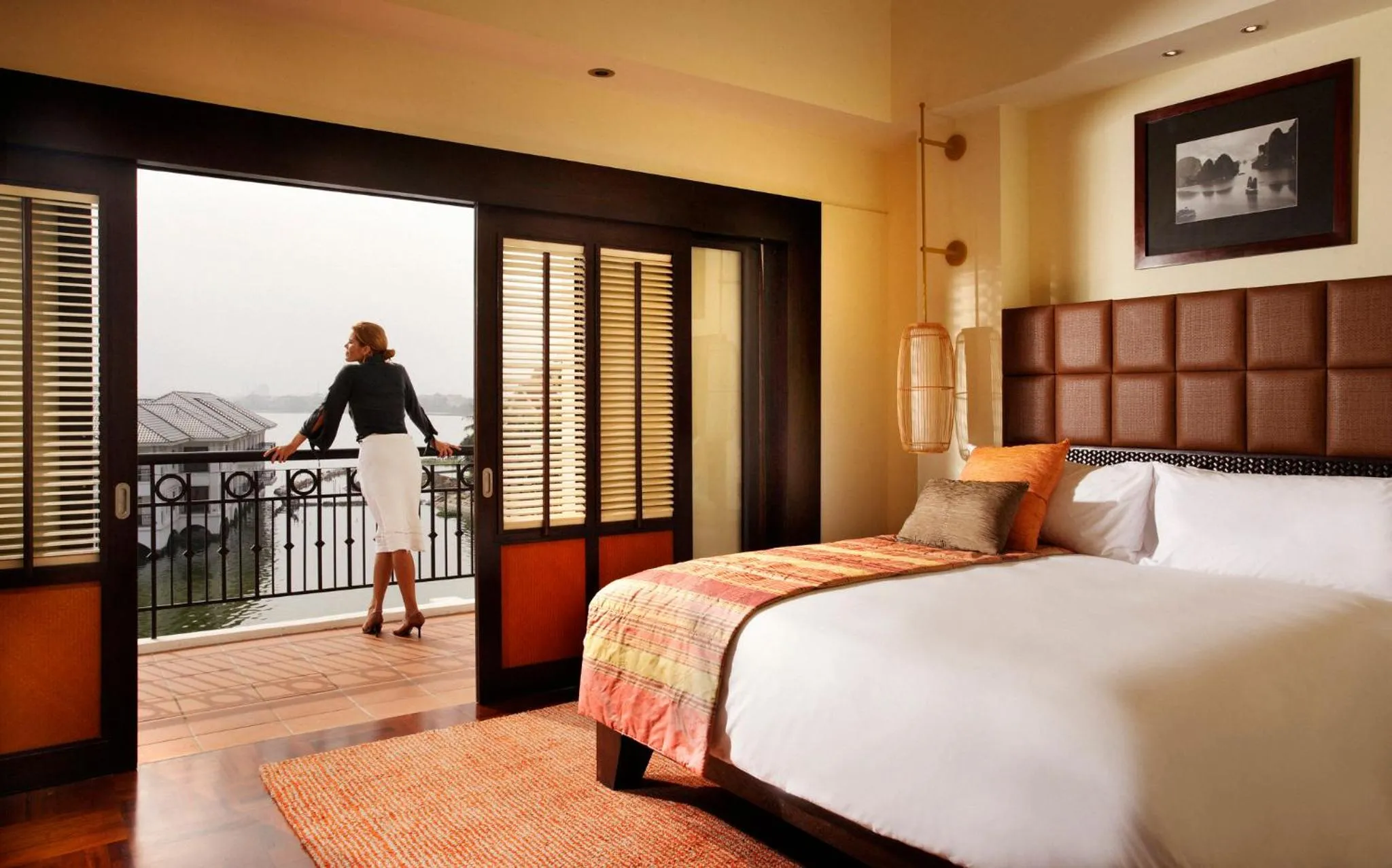 Photo of the whole room, Bed in InterContinental Hanoi Westlake by IHG