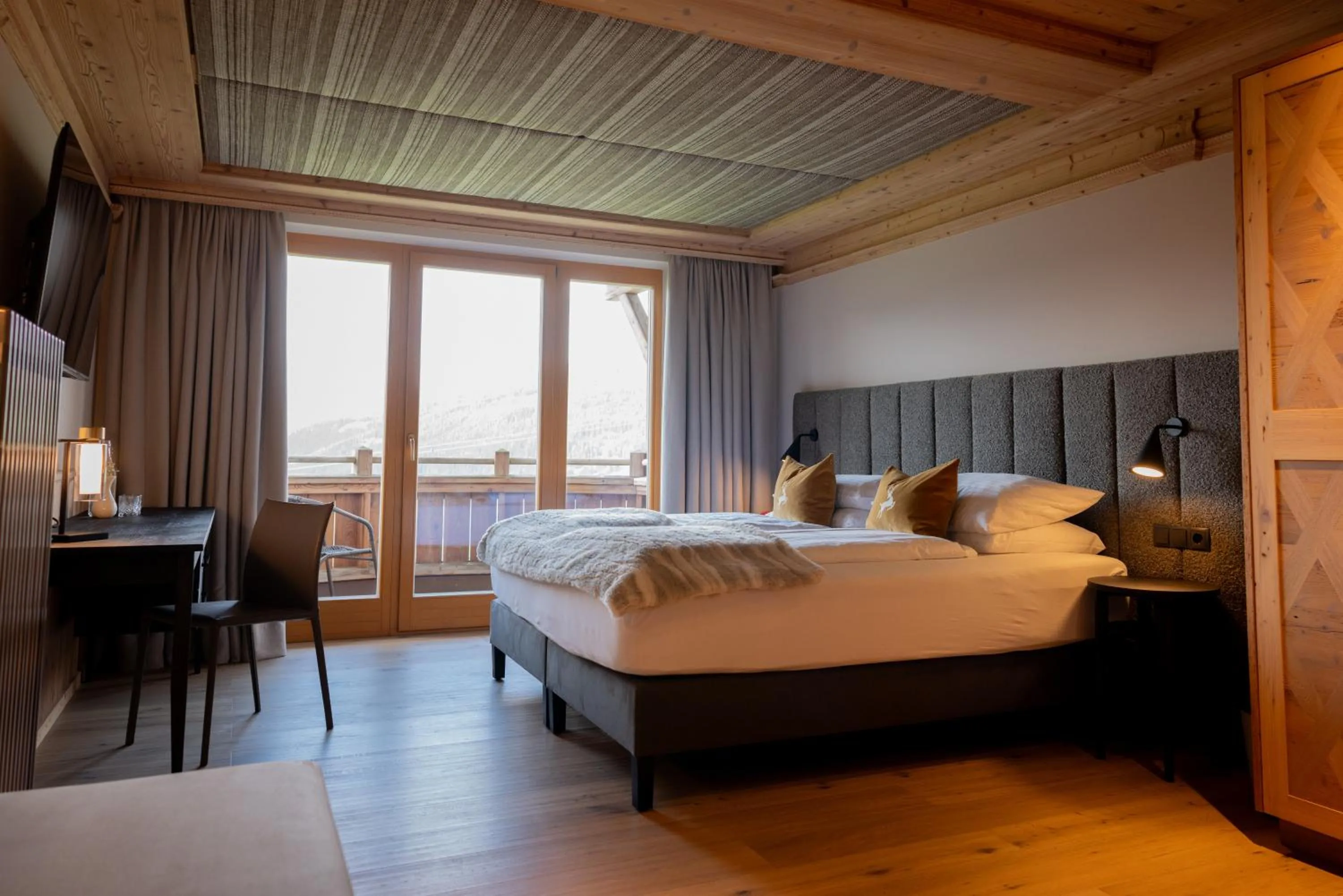 Bed in Hotel Winterbauer