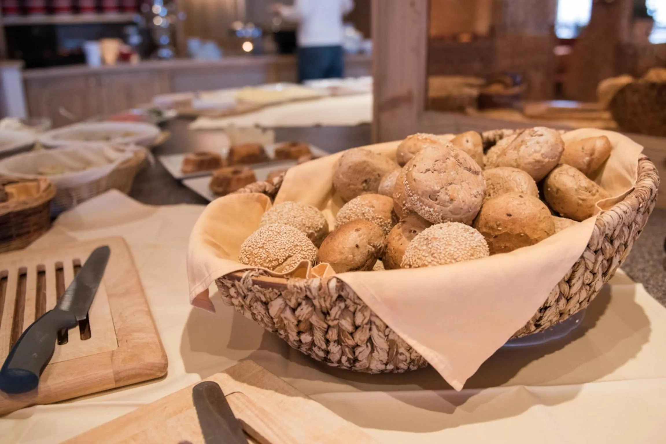 Buffet breakfast in Hotel Winterbauer