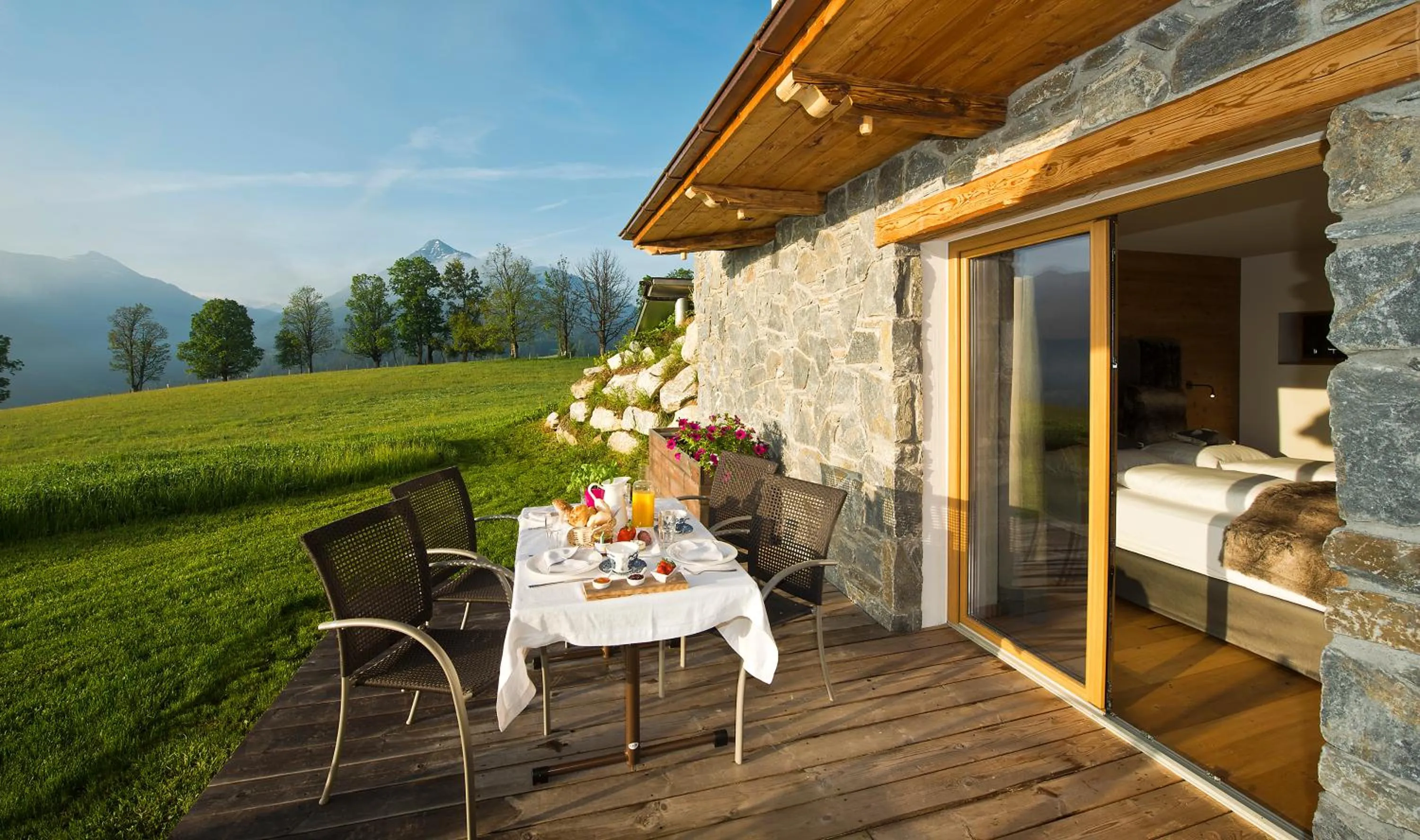 Dining area in Hotel Winterbauer