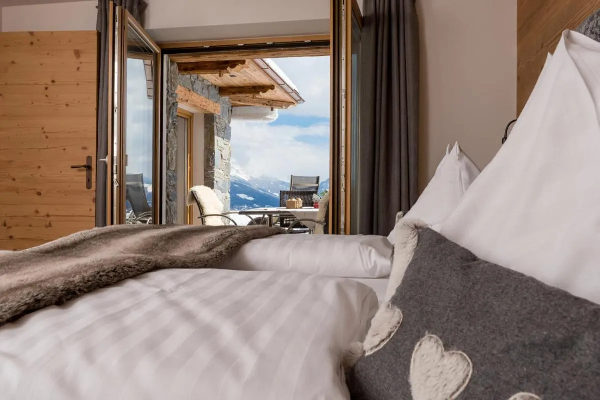 Bed in Hotel Winterbauer