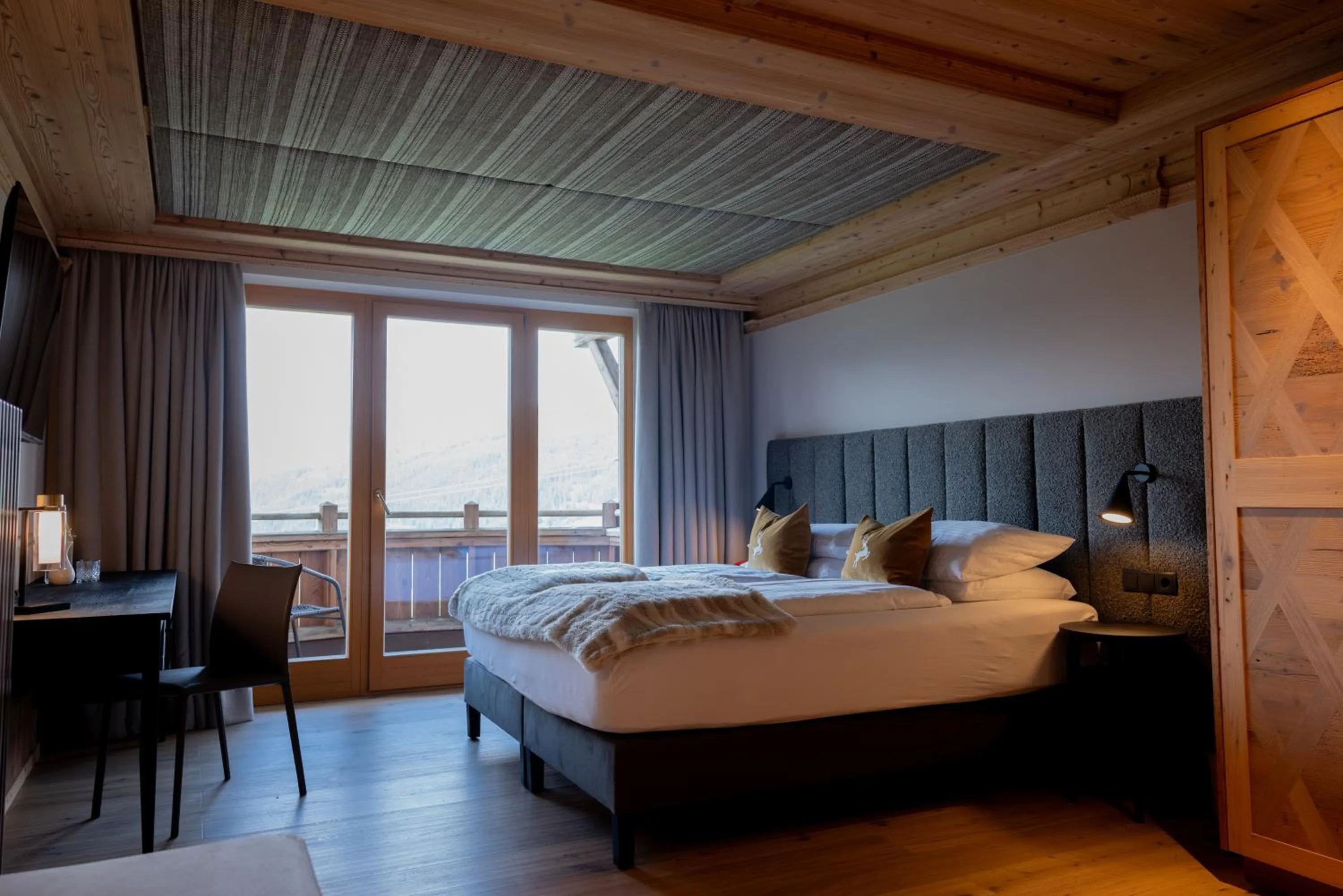 Bed in Hotel Winterbauer