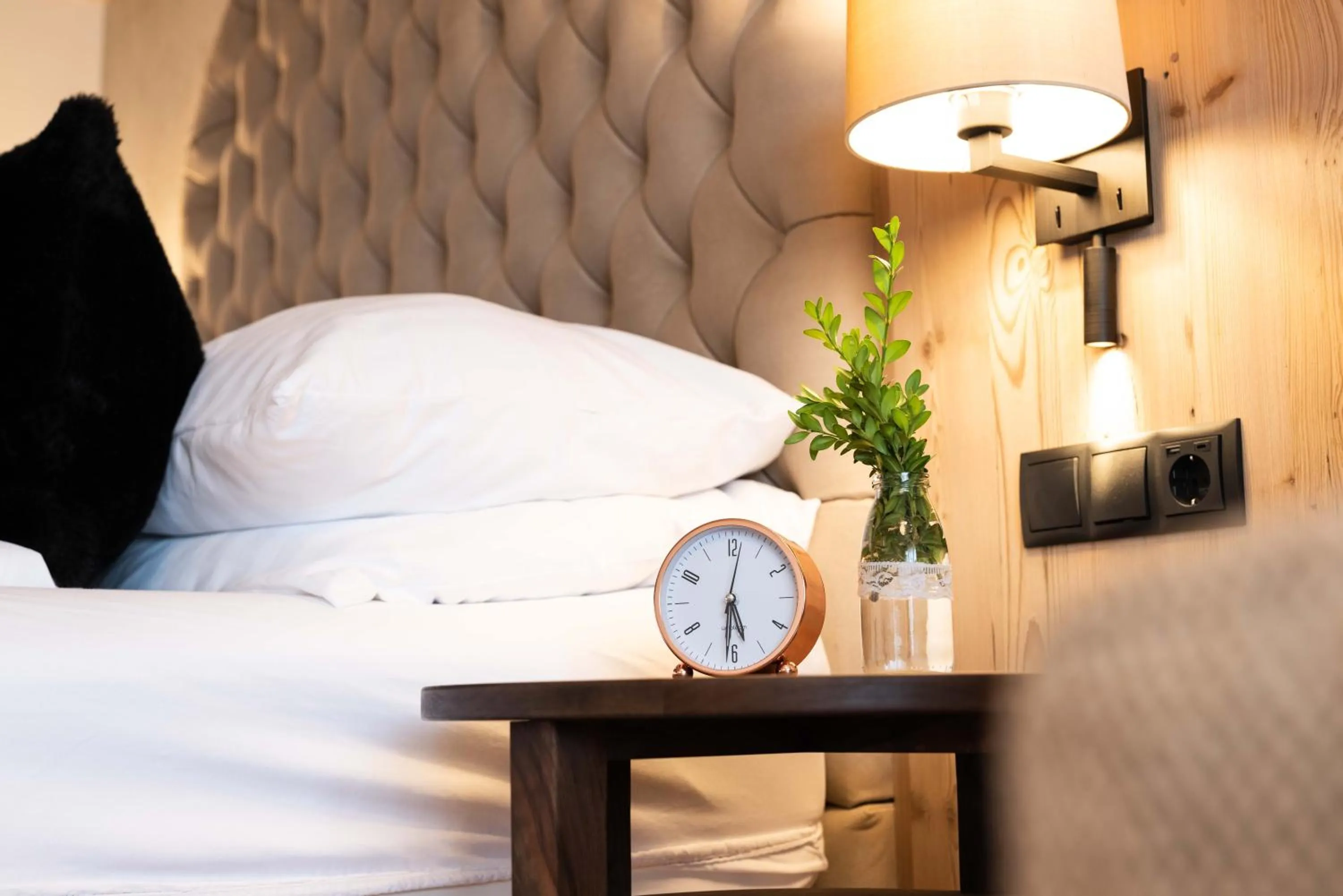 Bed in Hotel Winterbauer