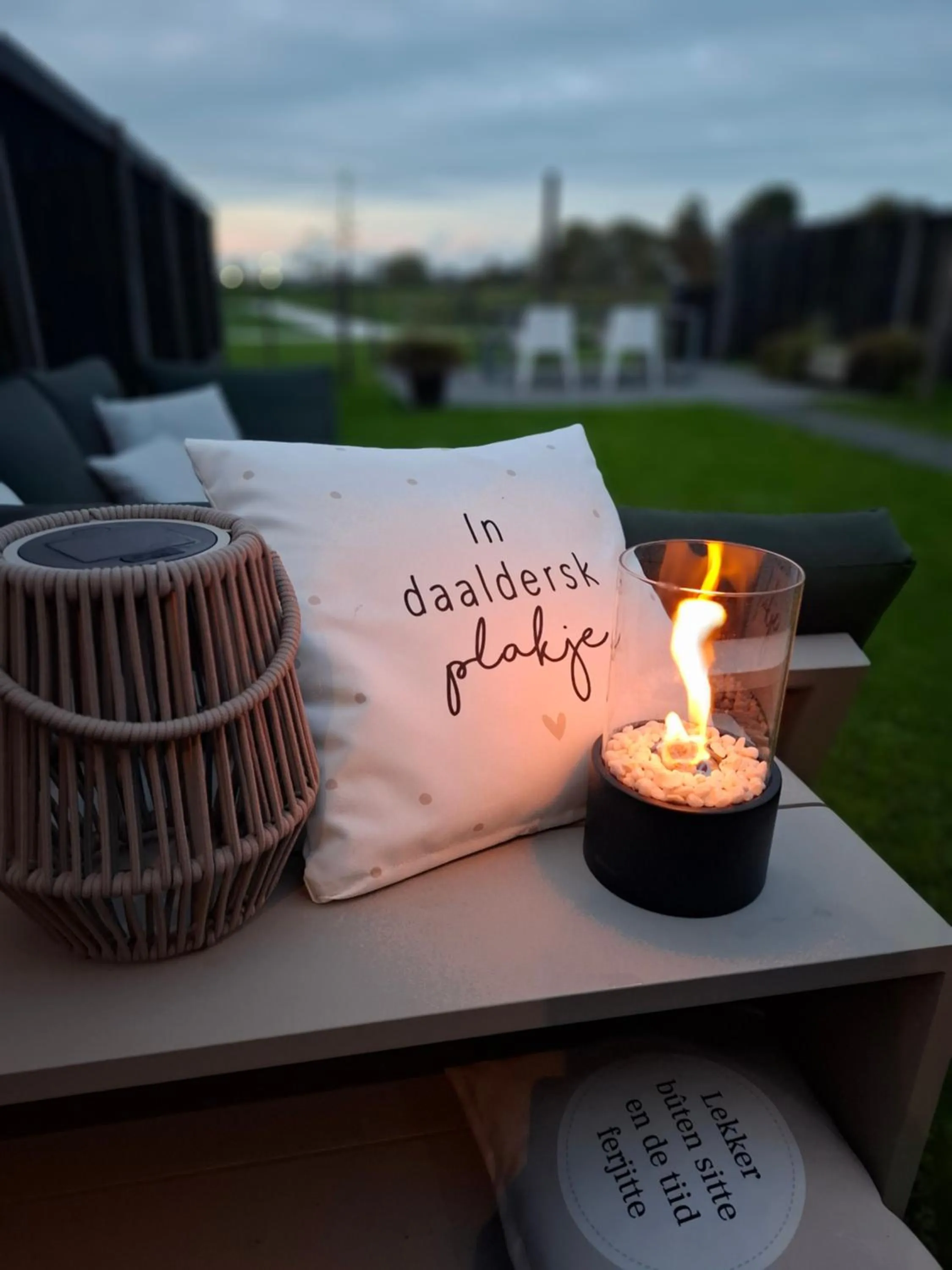 Garden in B&B De Terpen