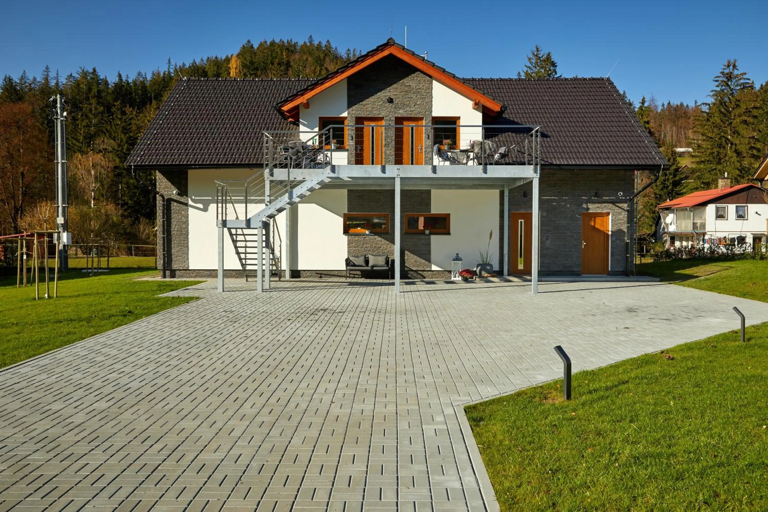 Two-Bedroom Apartment in Apartmány Pustevny
