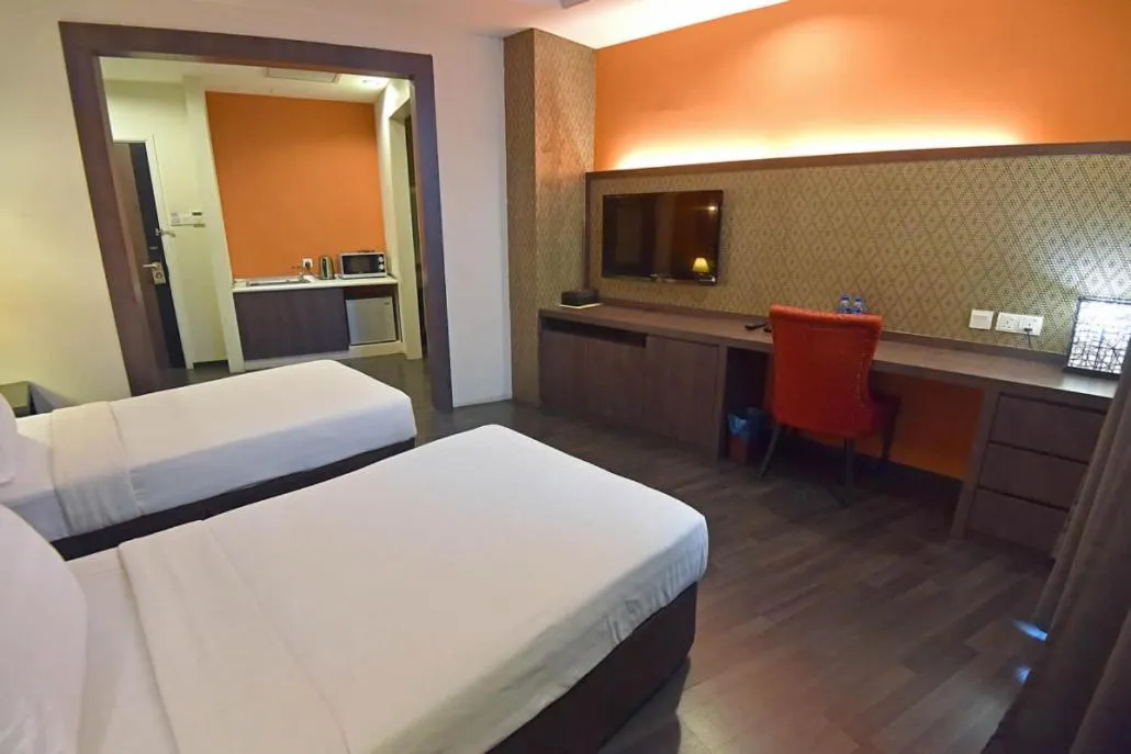 Bed in Jindagu Hotel Ipoh