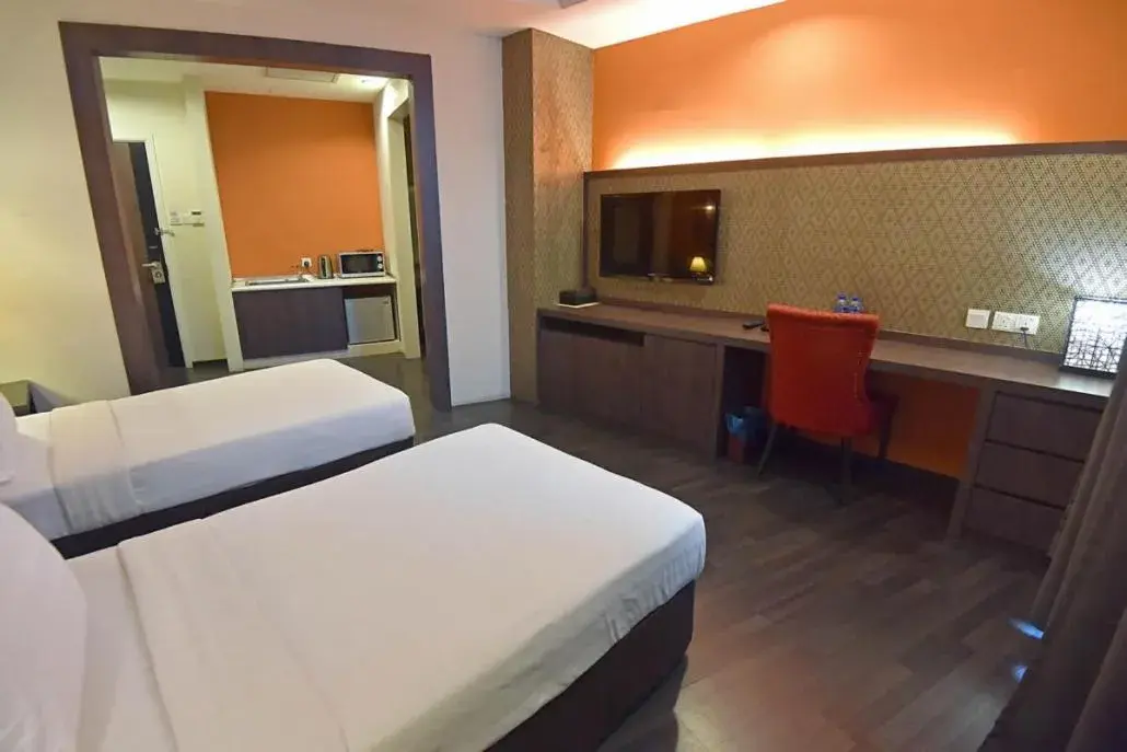 Bed in Jindagu Hotel Ipoh Bed in Jindagu Hotel Ipoh