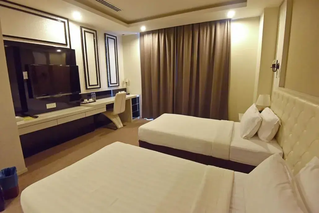 Bed in Jindagu Hotel Ipoh Bed in Jindagu Hotel Ipoh