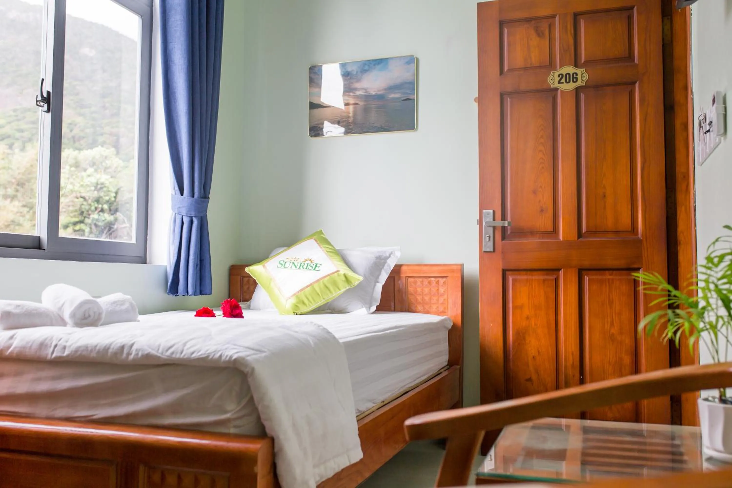 Bedroom, Bed in SUNRISE HOTEL