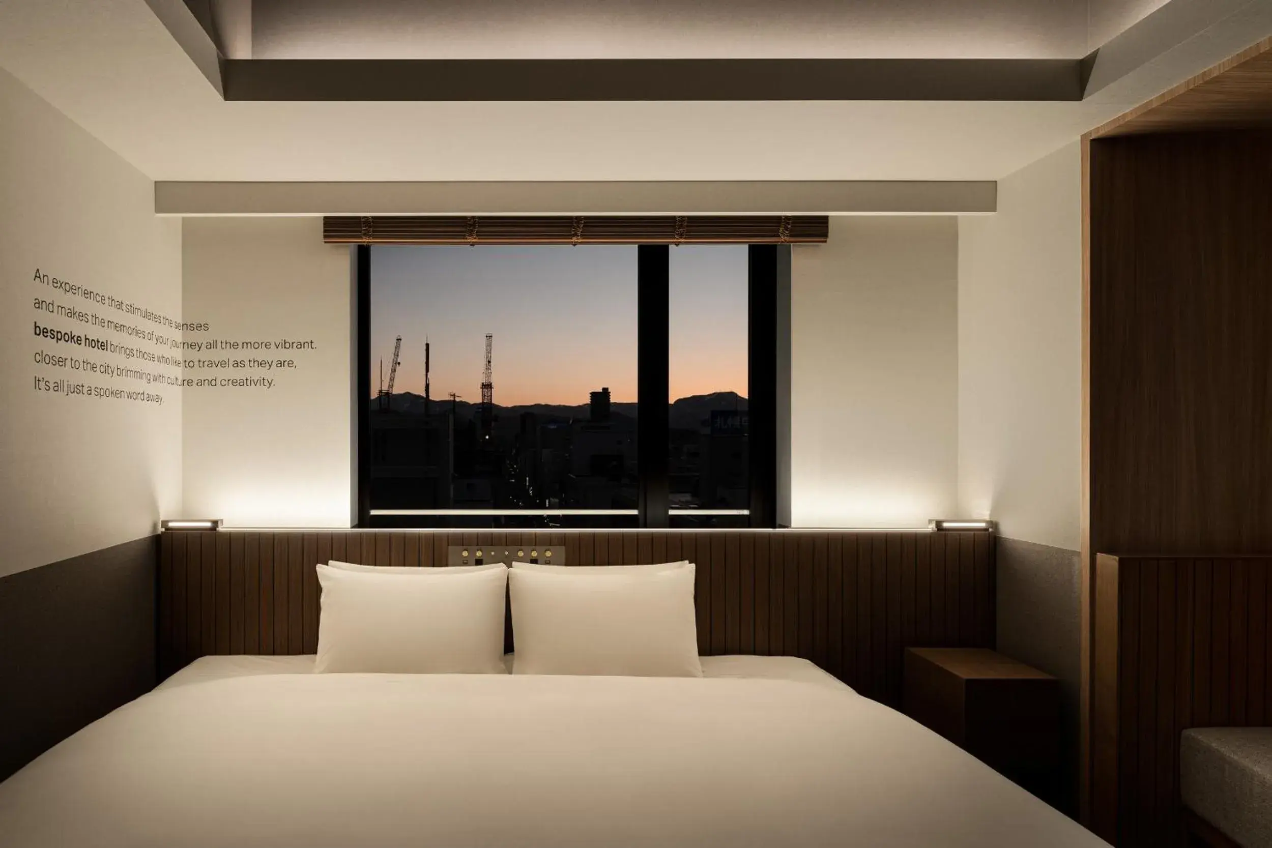 Bed in Bespoke Hotel Sapporo Bed in Bespoke Hotel Sapporo