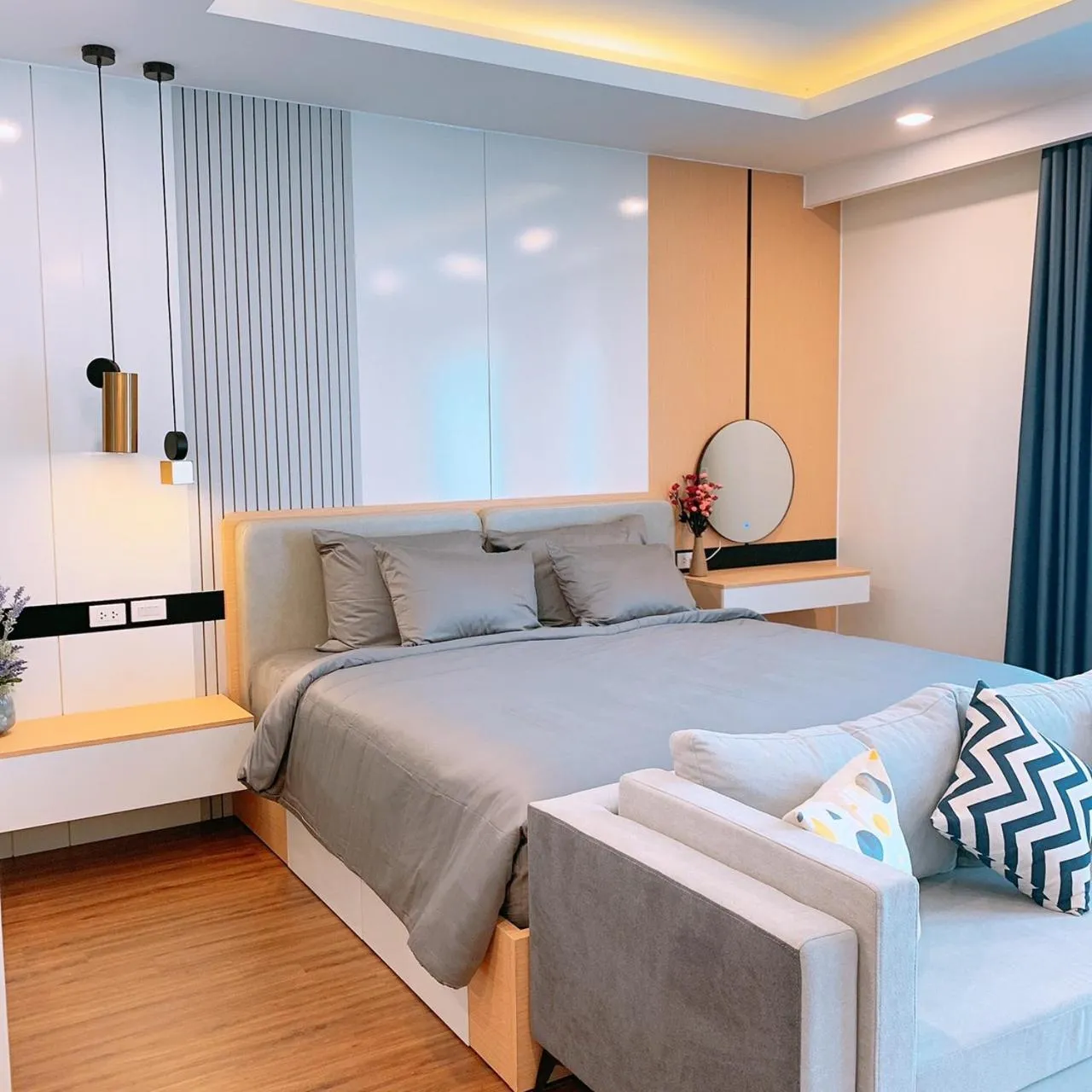 Bed in FLC Sea Tower Quy Nhon - Seaview Apartel