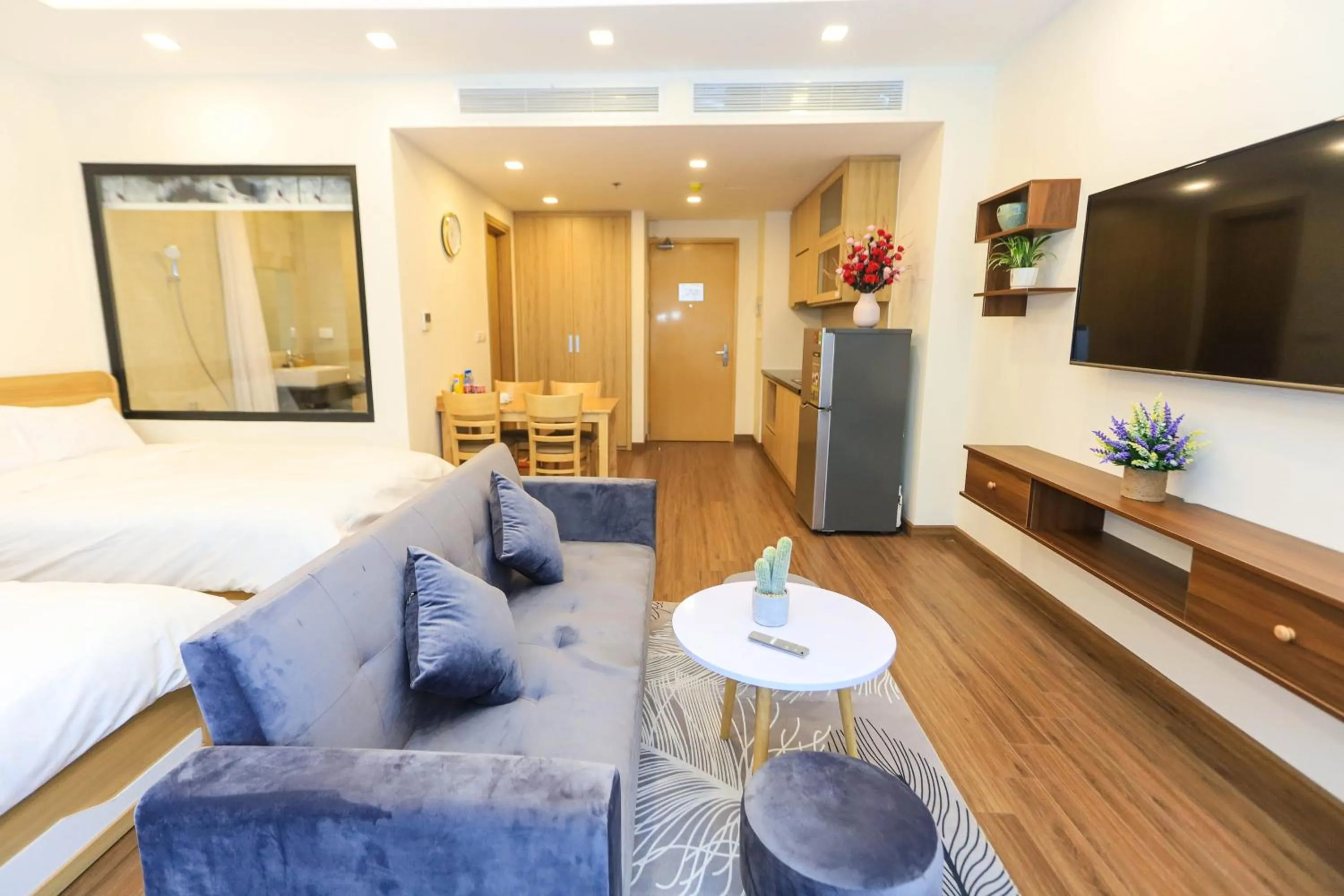 Bed in FLC Sea Tower Quy Nhon - Seaview Apartel