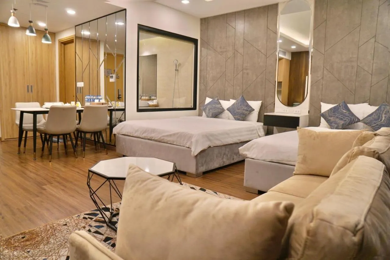 Bed in FLC Sea Tower Quy Nhon - Seaview Apartel