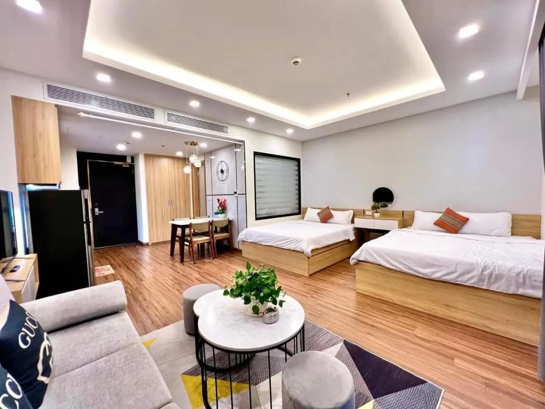 Bed in FLC Sea Tower Quy Nhon - Seaview Apartel