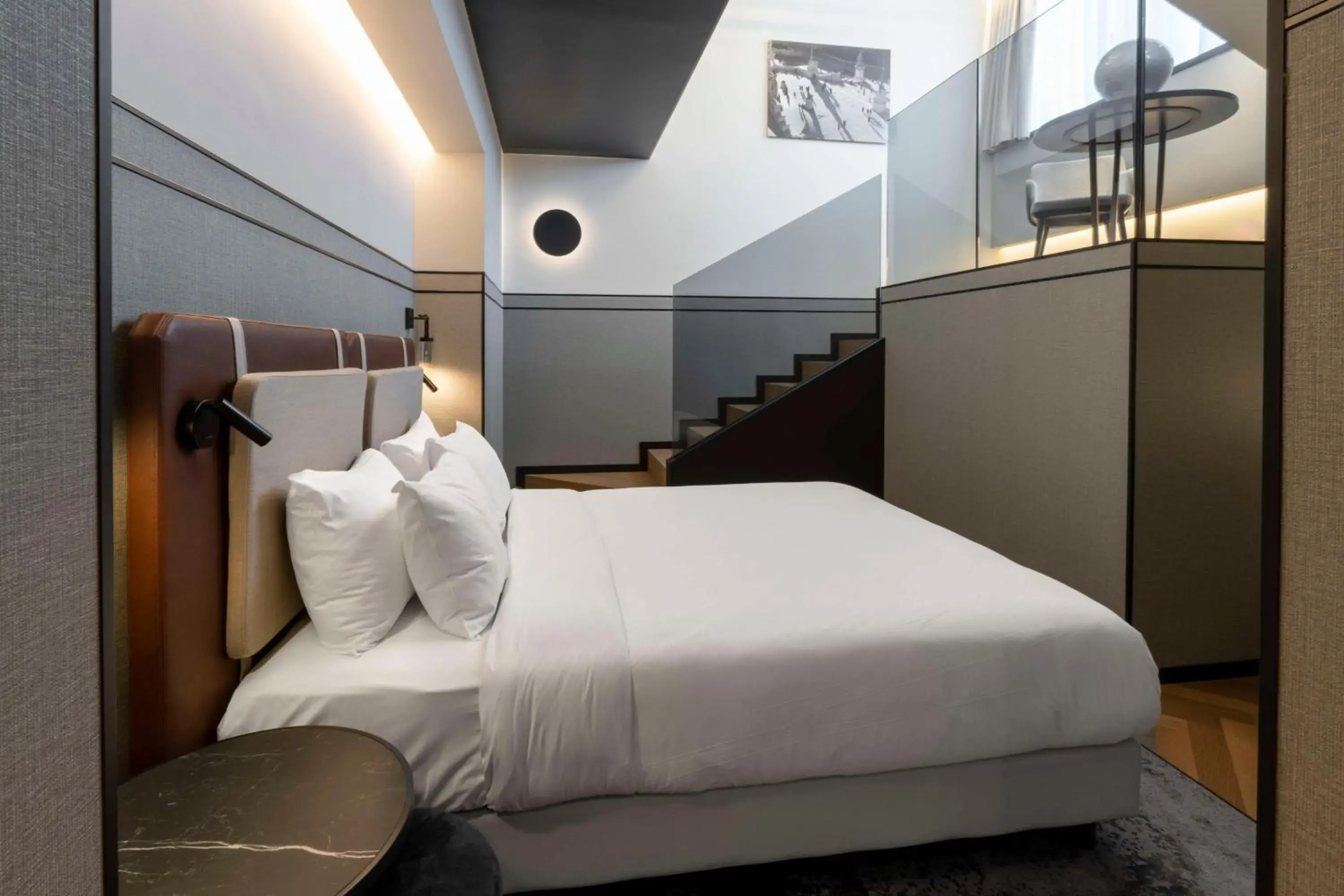 Bedroom, Bed in Radisson Collection Hotel, Palazzo Touring Club Milan Bedroom, Bed in Radisson Collection Hotel, Palazzo Touring Club Milan