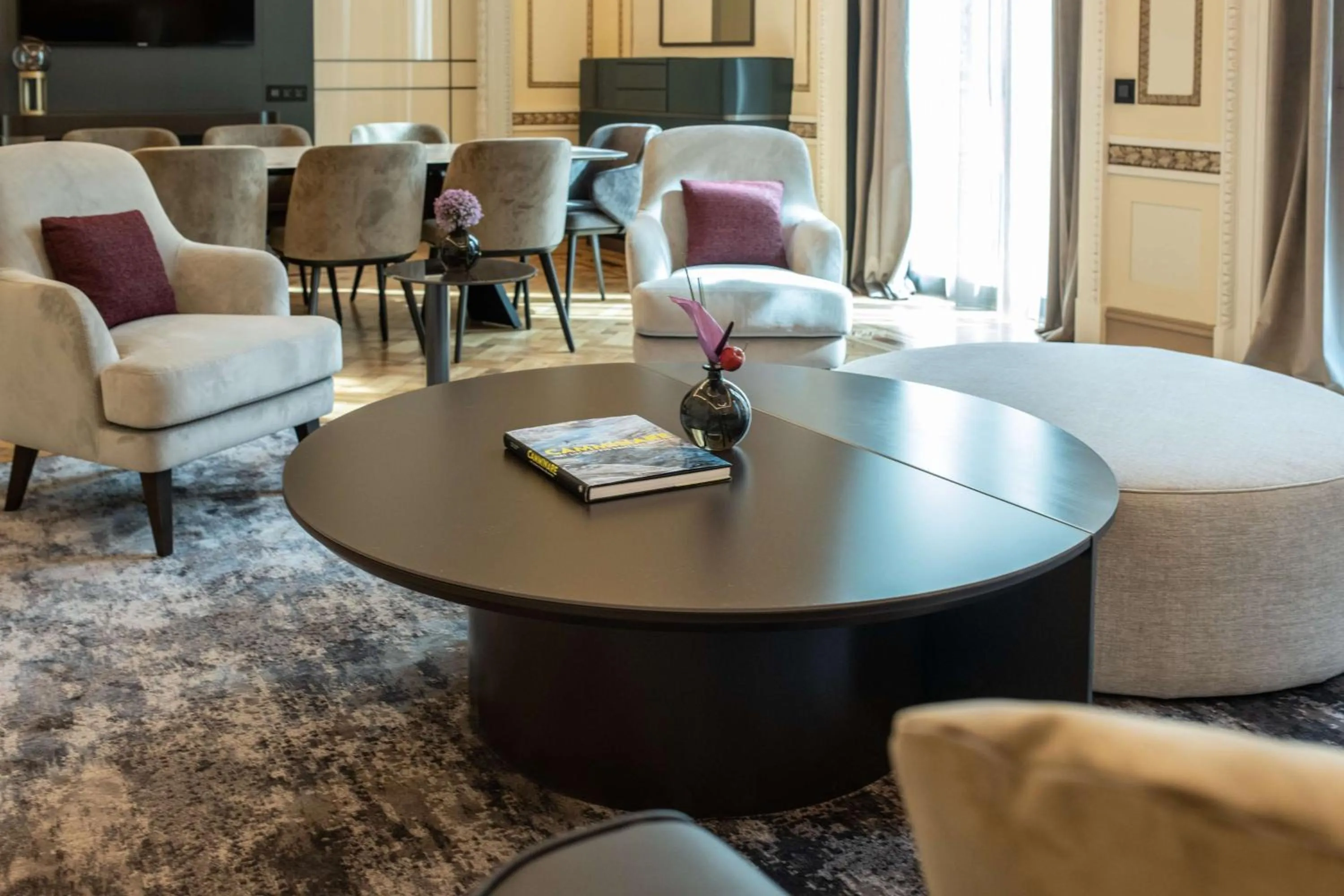 Living room in Palazzo Touring Club Milan, A Radisson Collection Hotel