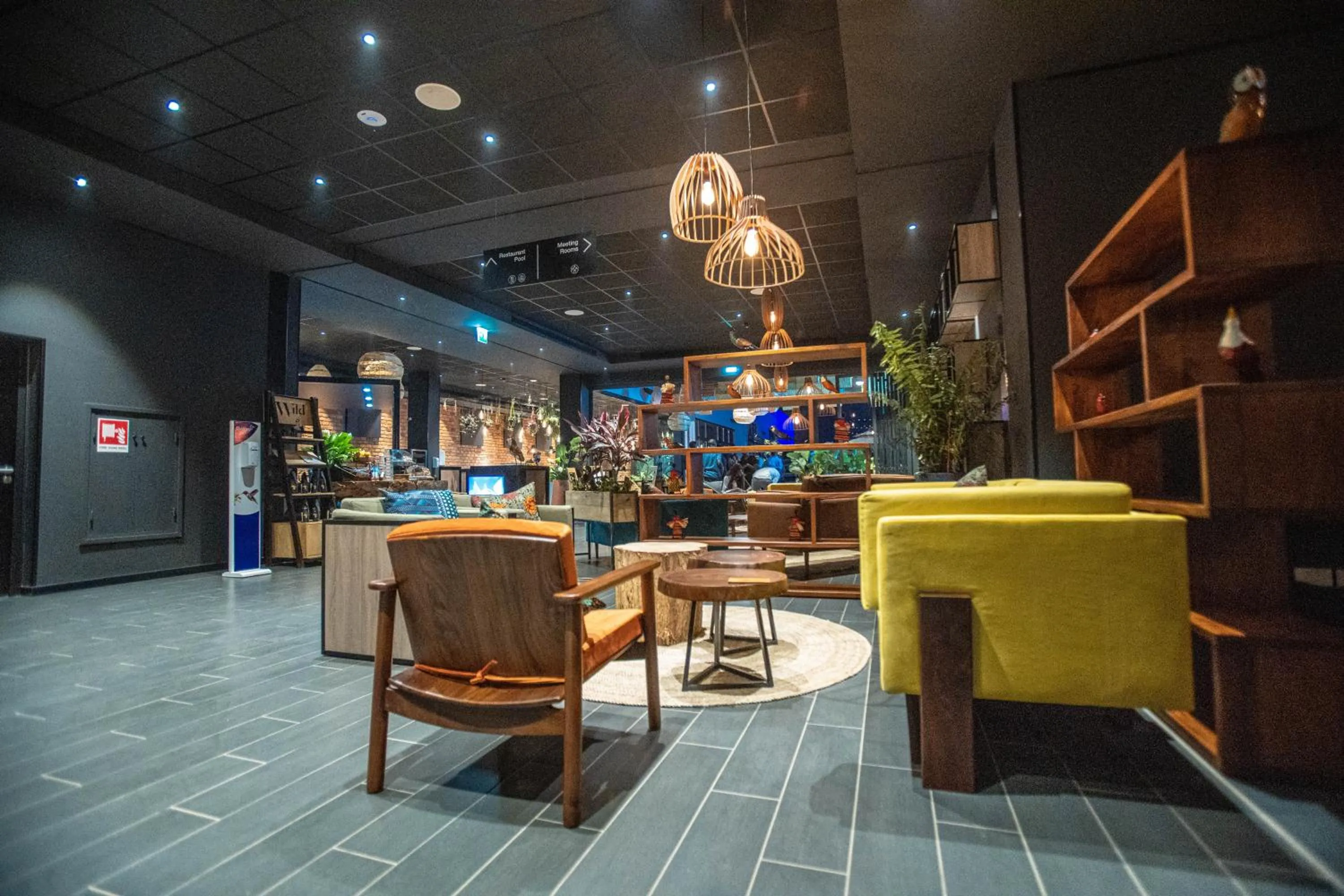 Lobby or reception in ONOMO Hotel Kampala