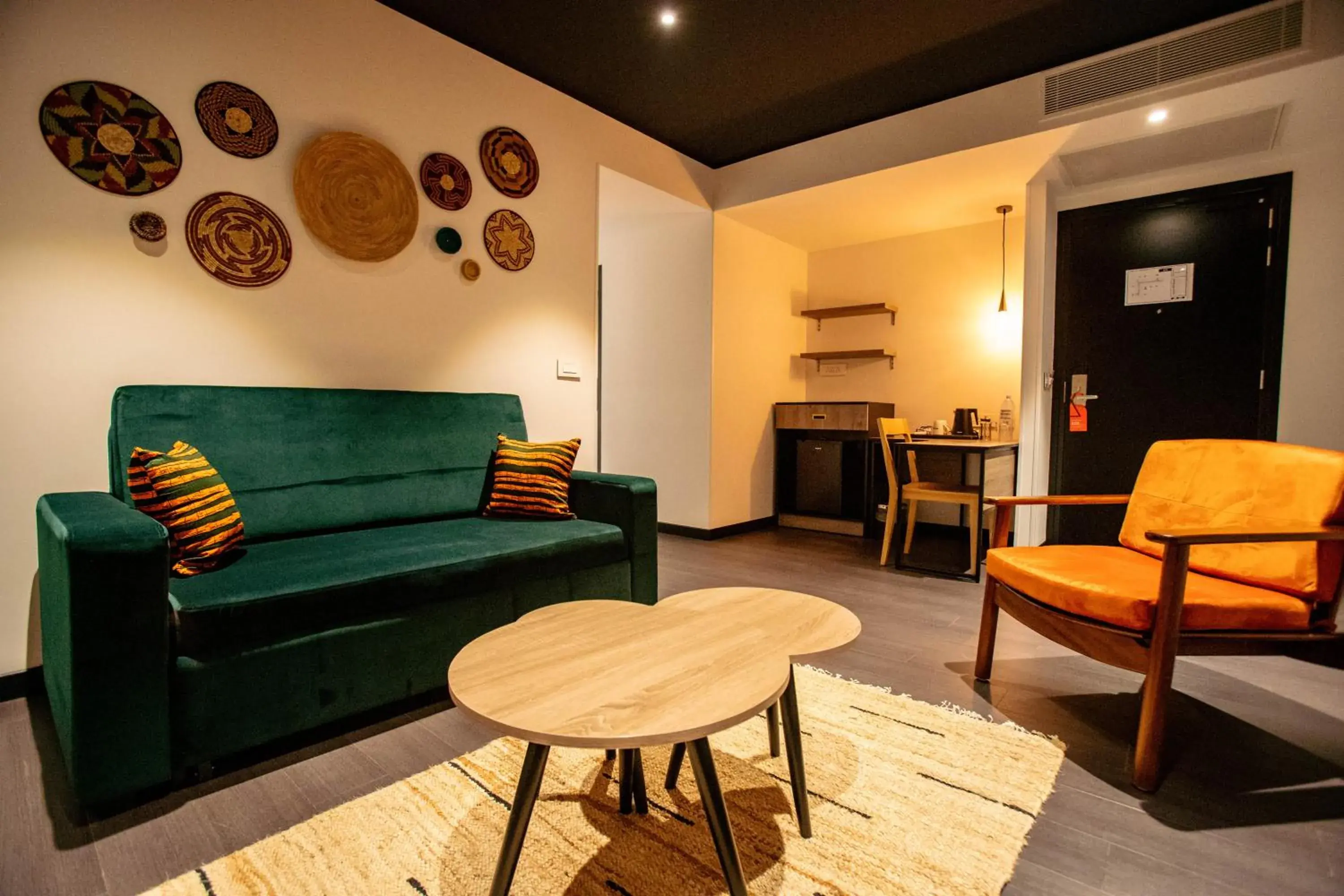 Living room in ONOMO Hotel Kampala Living room in ONOMO Hotel Kampala