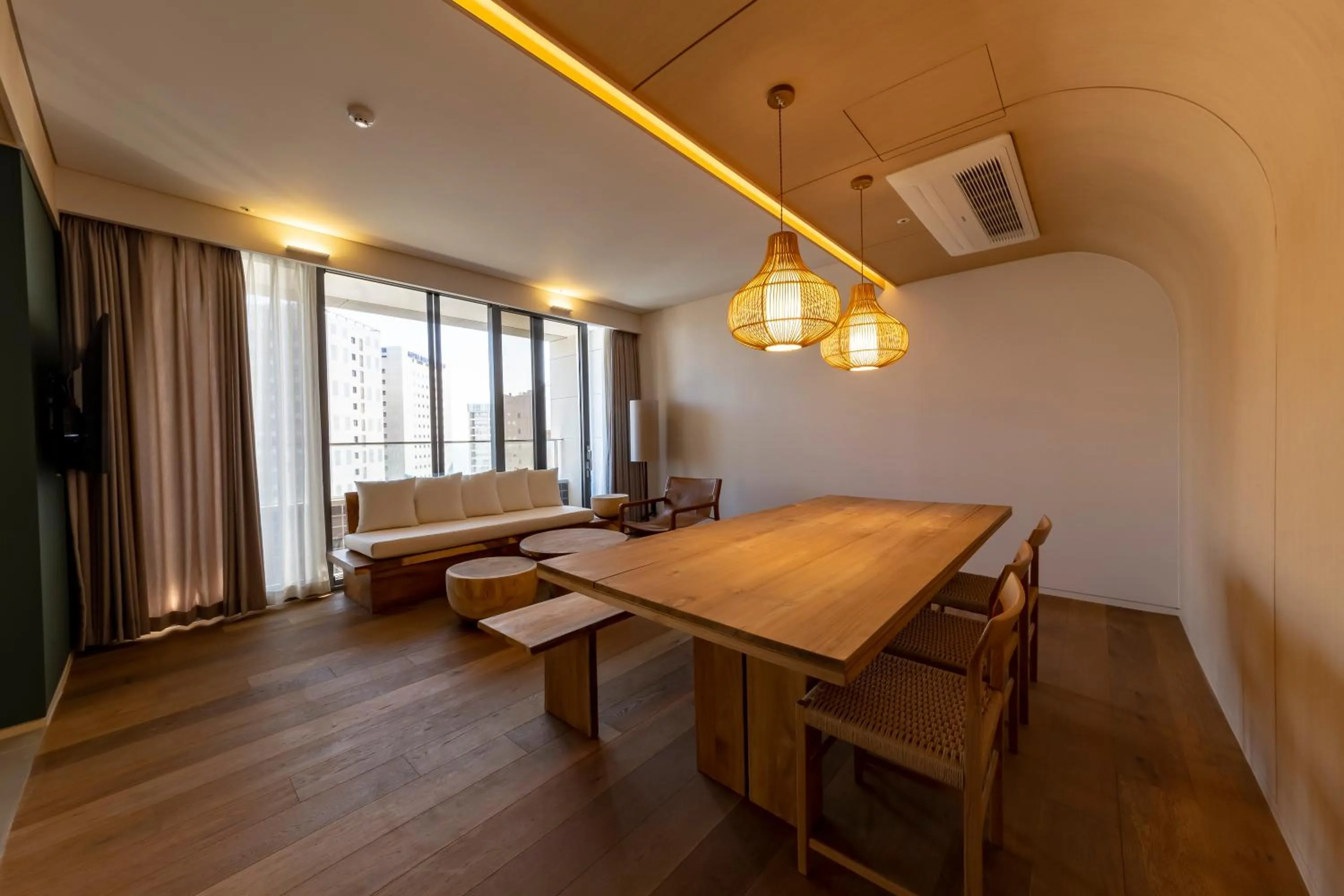 Living room in Hound Hotel Haeundae Signature