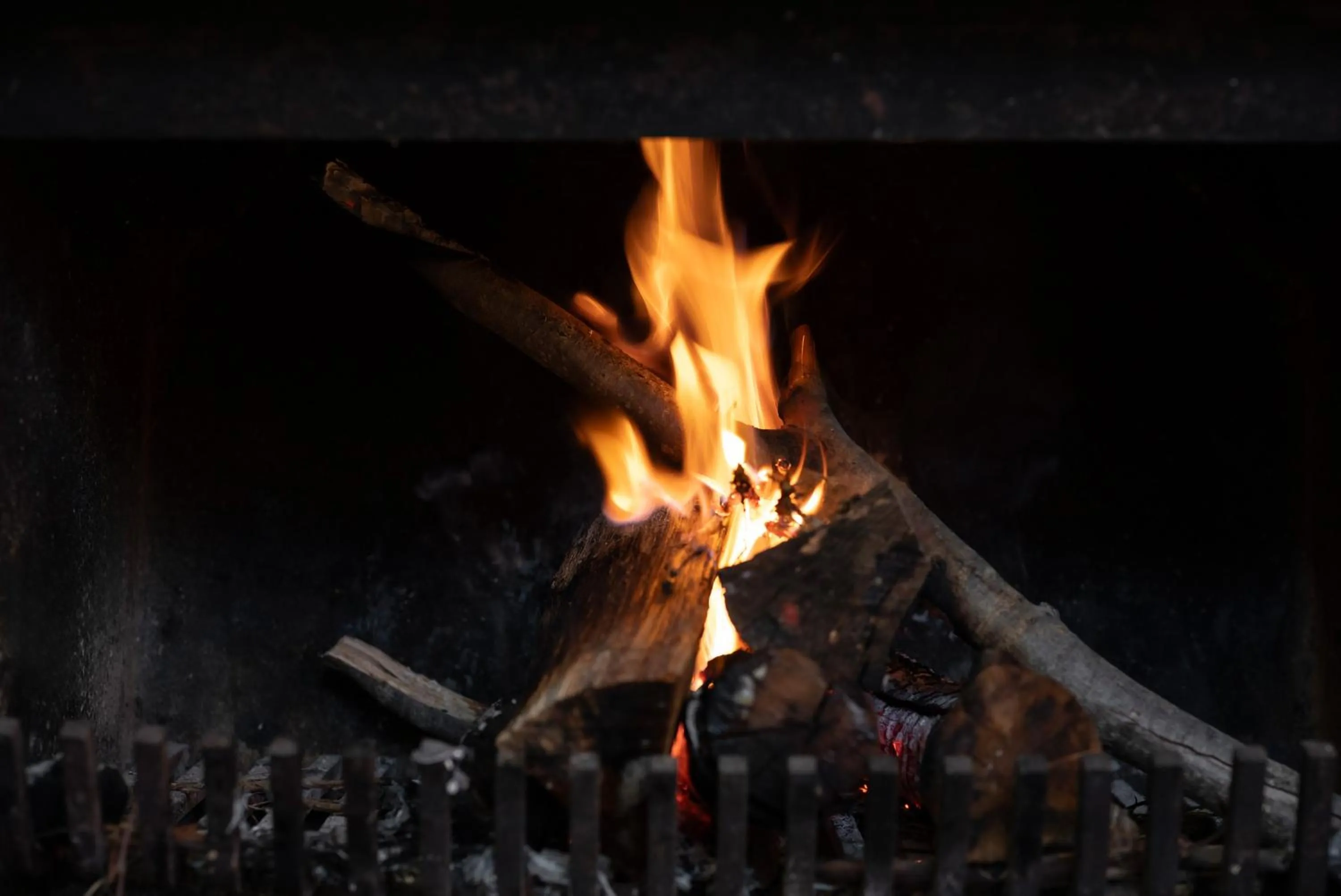 fireplace in Relais Il Ciliegio